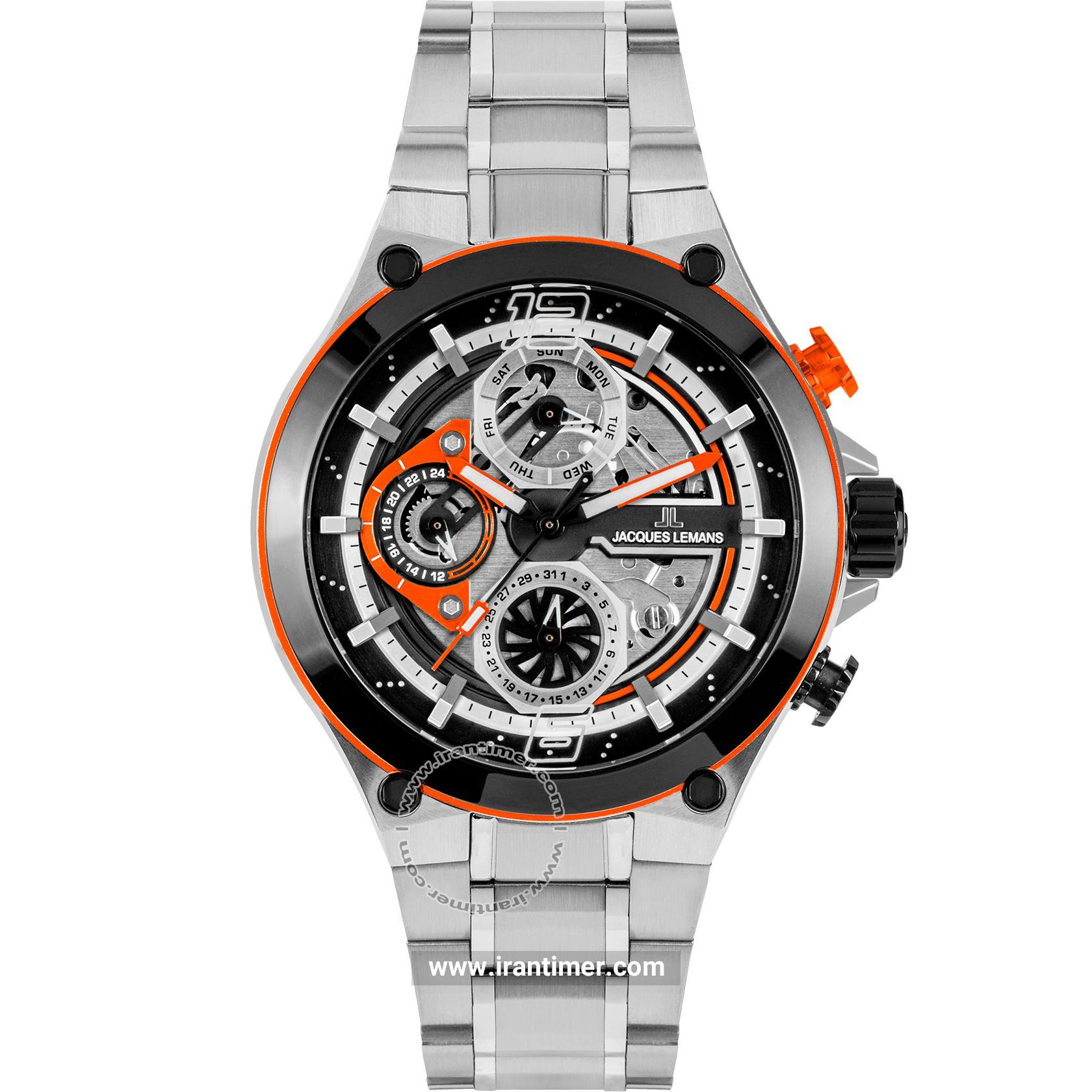 قیمت و خرید ساعت مچی مردانه ژاک لمن(JACQUES LEMANS) مدل 1-2150E کلاسیک | اورجینال و اصلی