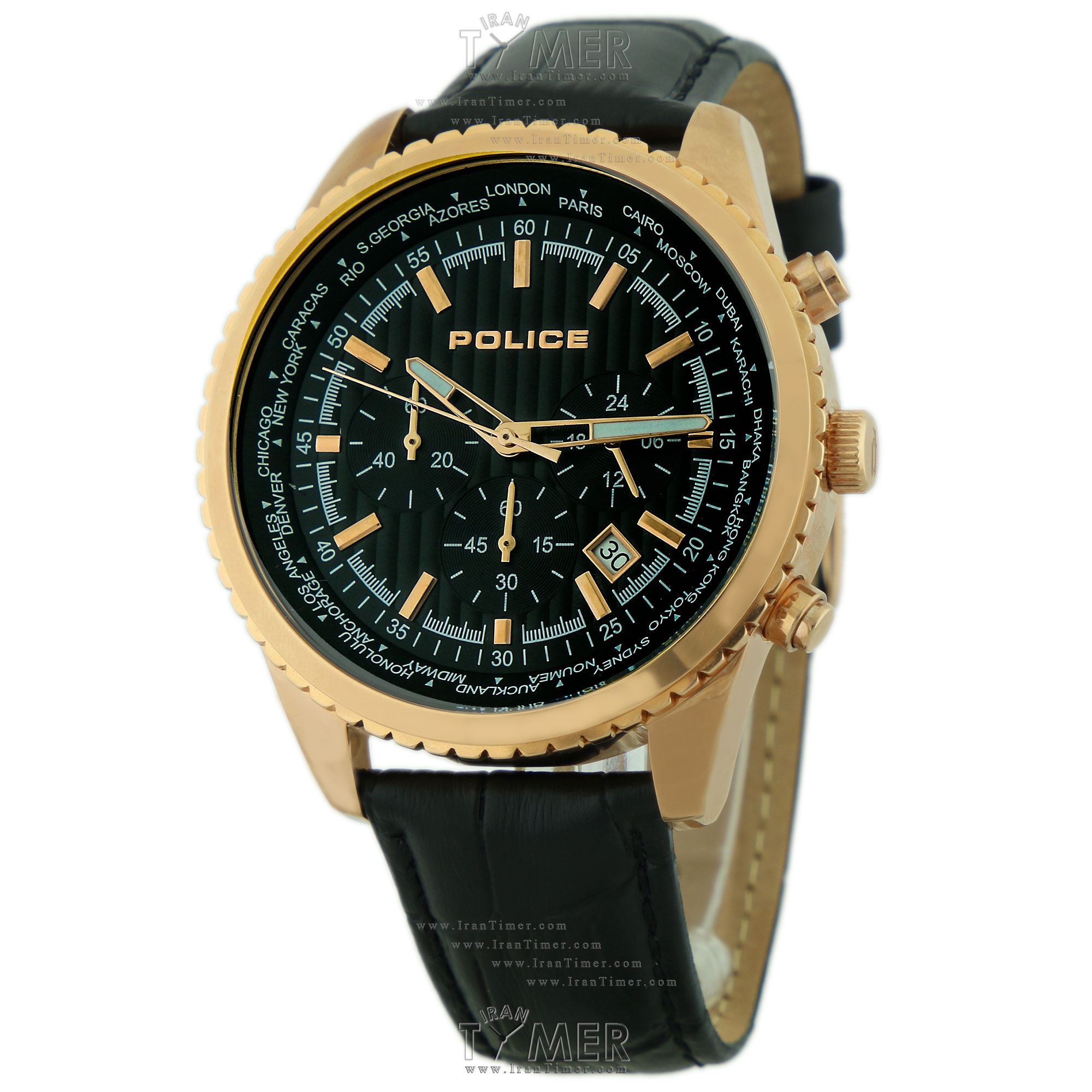 قیمت و خرید ساعت مچی مردانه پلیس(POLICE) مدل P14732JSR-02 کلاسیک اسپرت | اورجینال و اصلی