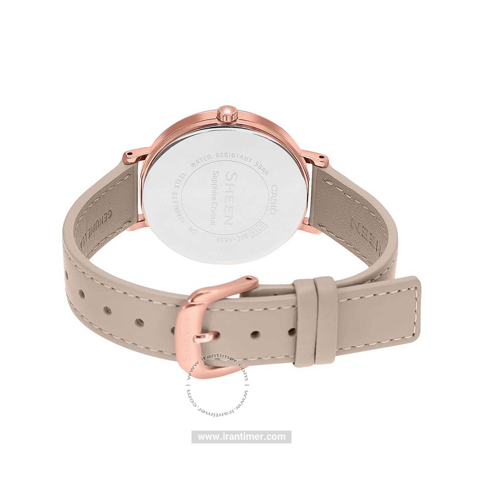 قیمت و خرید ساعت مچی زنانه کاسیو (CASIO) مدل SHE-4539FPL-7AUDF فشن | اورجینال و اصلی