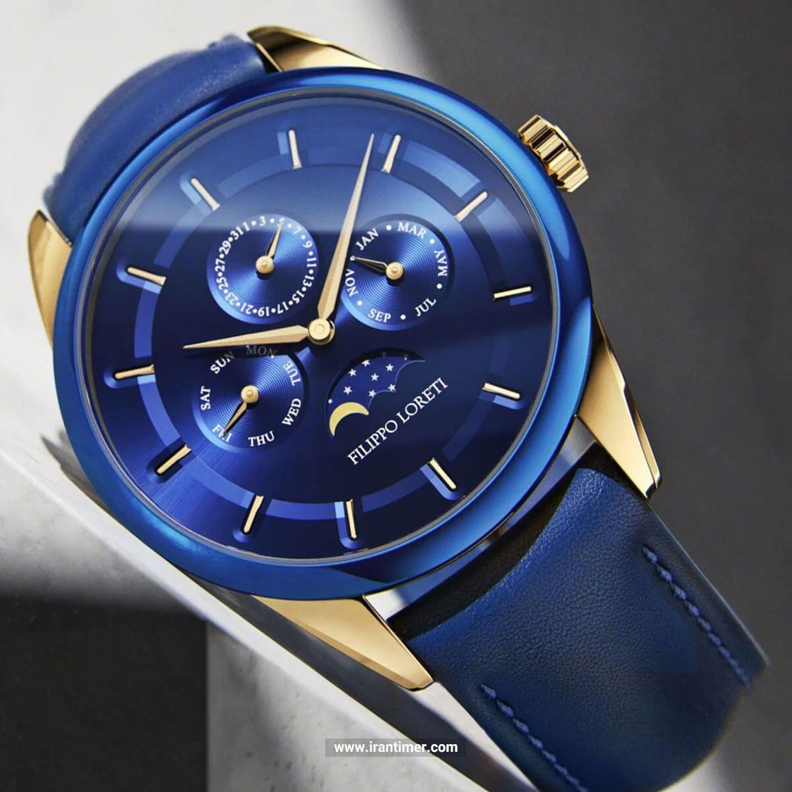 قیمت و خرید ساعت مچی مردانه فیلیپولورتی(Filippo Loreti) مدل FL00100 کلاسیک | اورجینال و اصلی