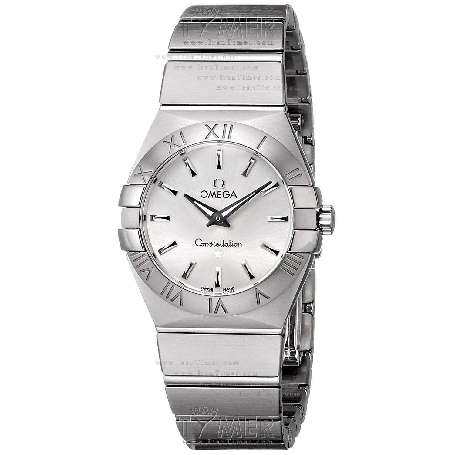 قیمت و خرید ساعت مچی زنانه امگا(OMEGA) مدل 123.10.27.60.02.002 کلاسیک | اورجینال و اصلی