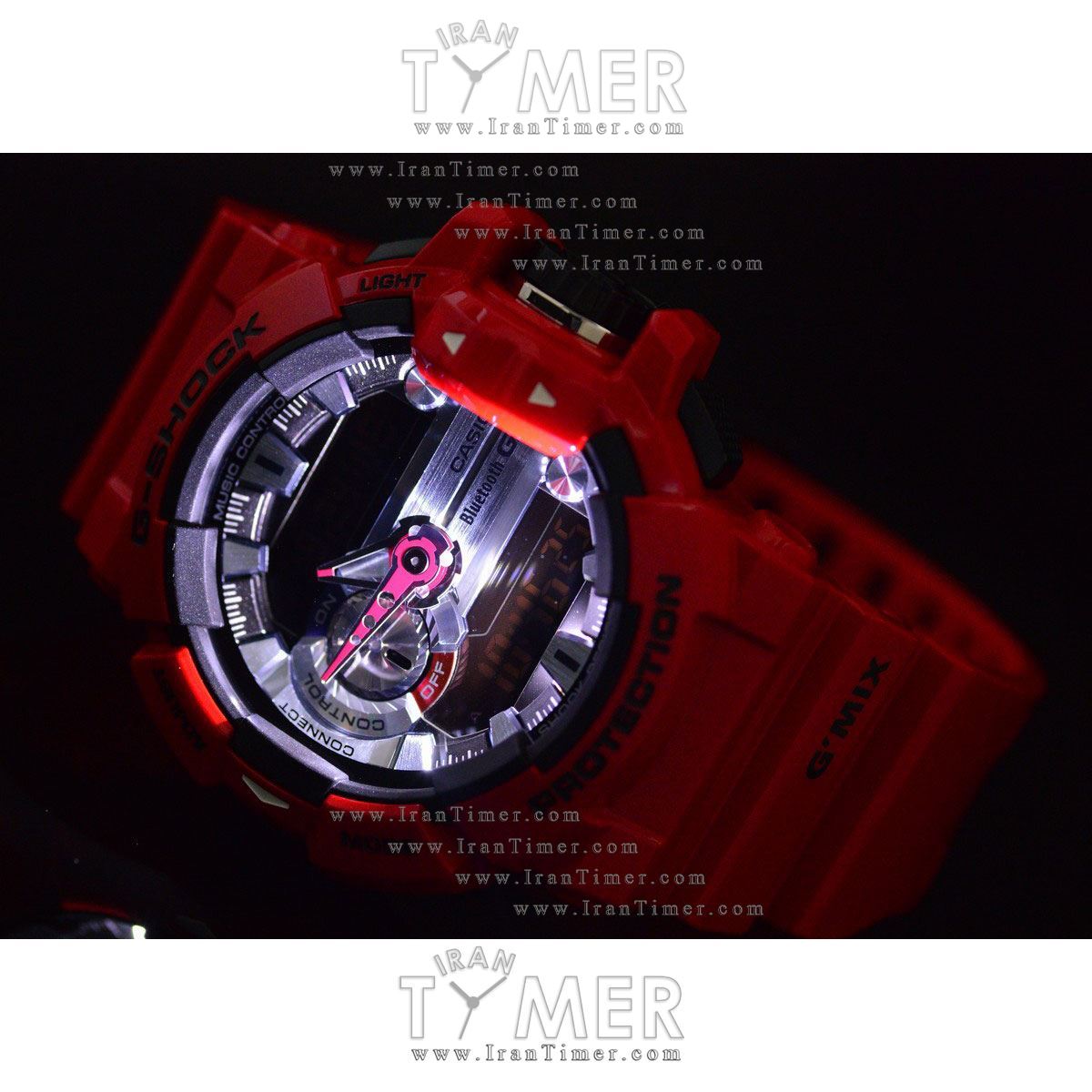 قیمت و خرید ساعت مچی مردانه کاسیو (CASIO) جی شاک مدل GBA-400-4ADR اسپرت | اورجینال و اصلی