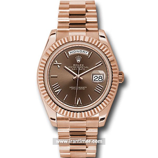 قیمت و خرید ساعت مچی مردانه رولکس(Rolex) مدل 228235 chorp Brown کلاسیک | اورجینال و اصلی