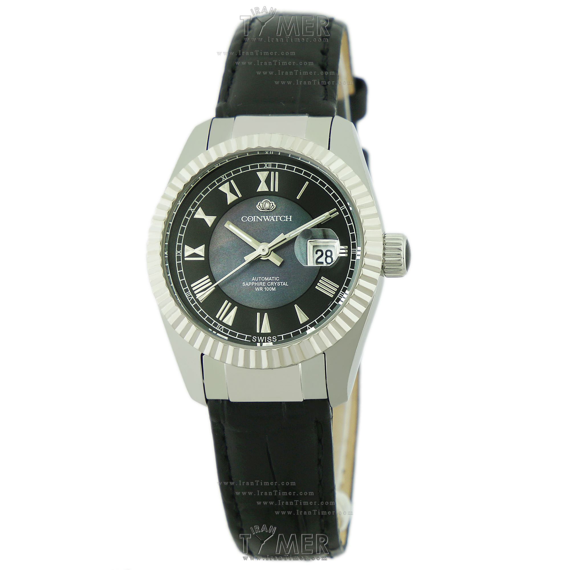 قیمت و خرید ساعت مچی زنانه کوین واچ(COINWATCH) مدل C114SBK کلاسیک | اورجینال و اصلی