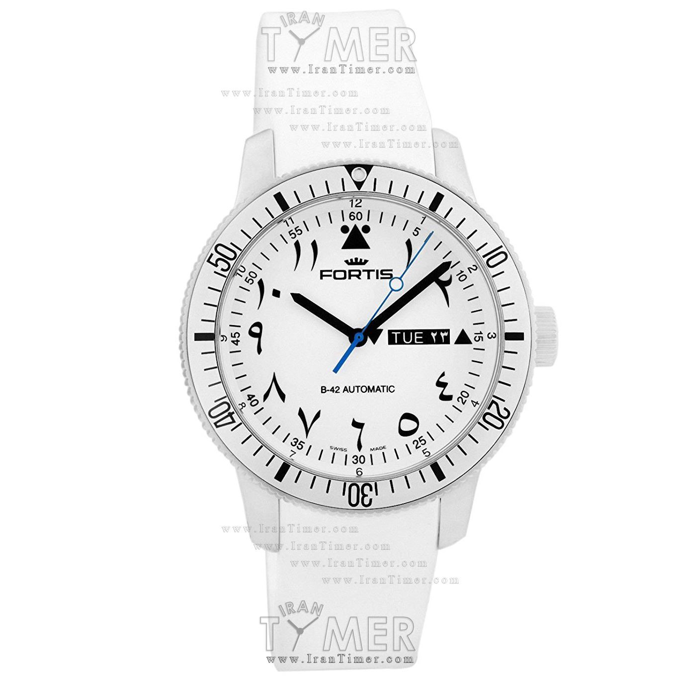 قیمت و خرید ساعت مچی مردانه فورتیس(FORTIS) مدل F-786.11.62-SI.02 اسپرت | اورجینال و اصلی