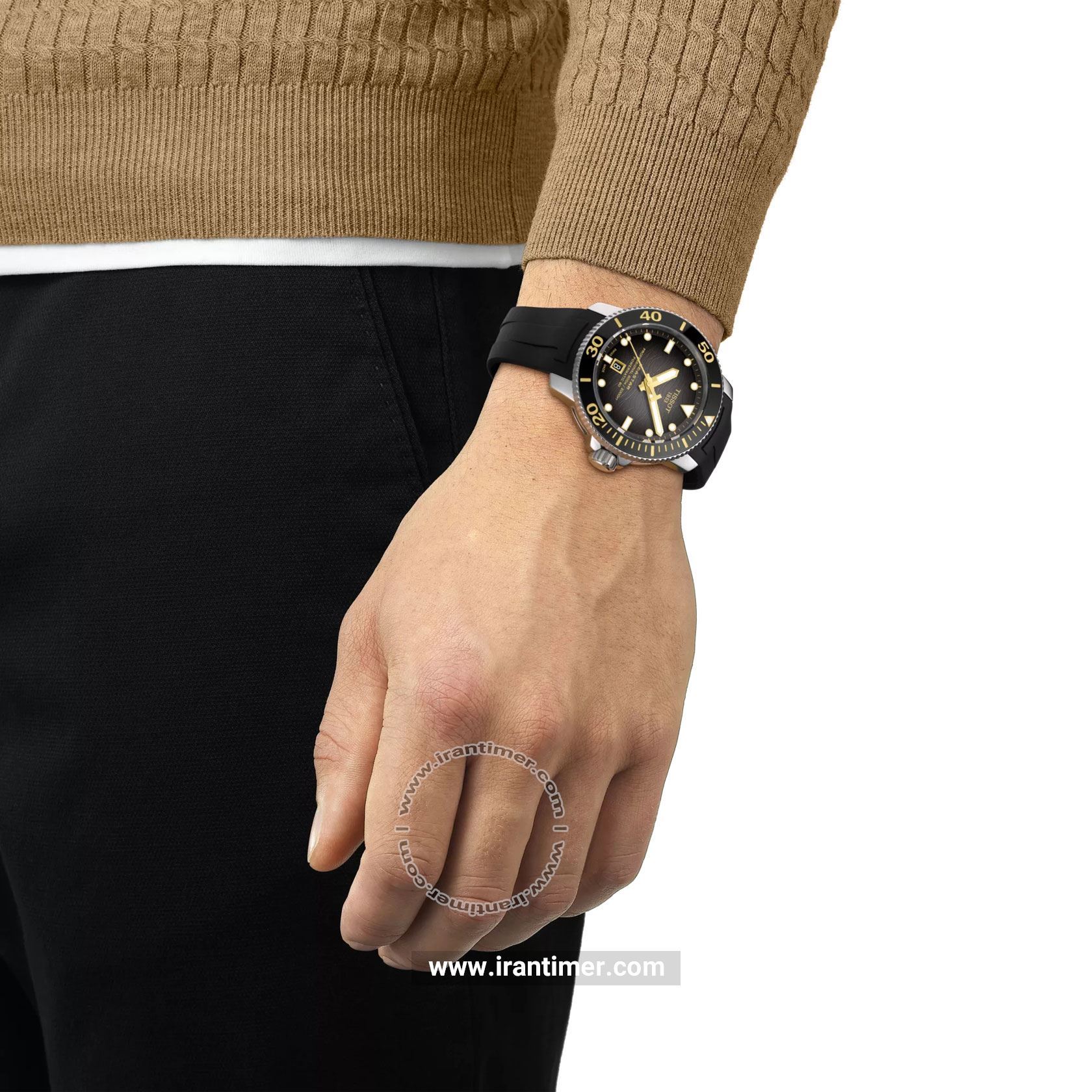 قیمت و خرید ساعت مچی مردانه تیسوت(TISSOT) مدل T120.607.17.441.01 اسپرت | اورجینال و اصلی