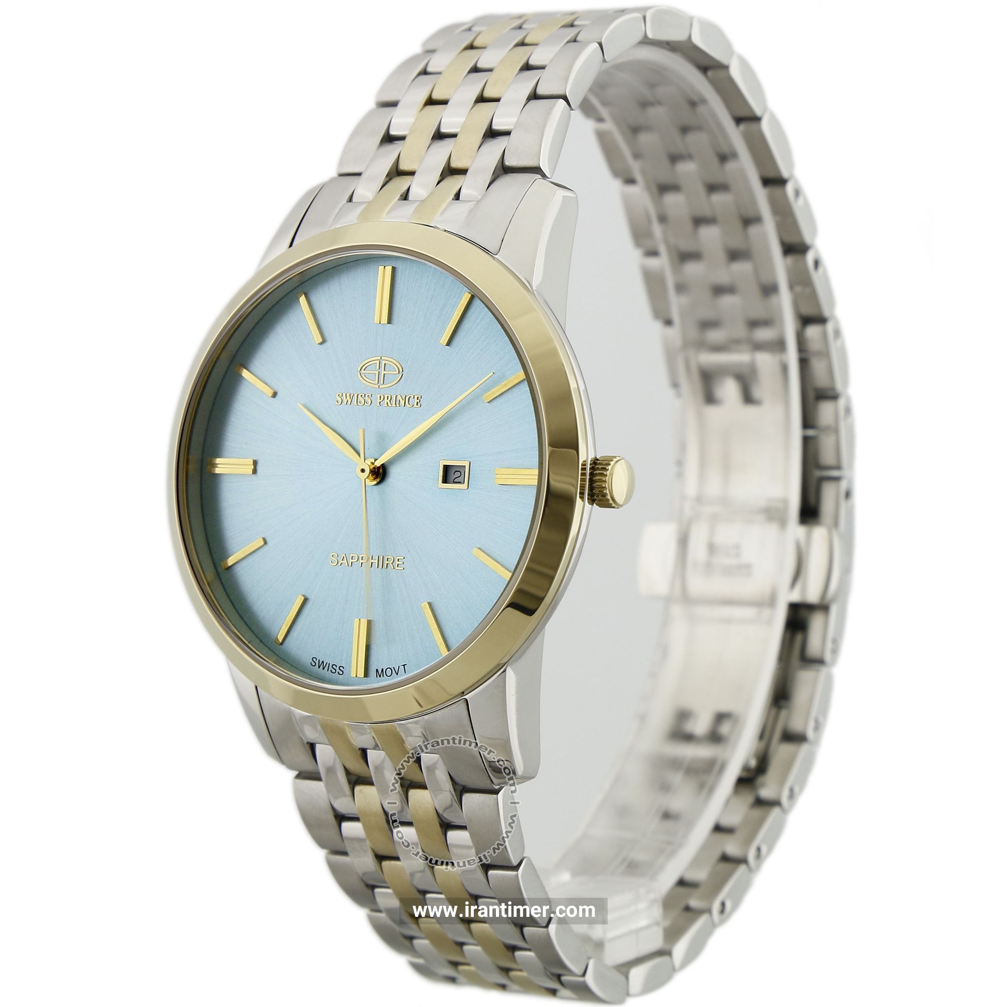 قیمت و خرید ساعت مچی مردانه سوئیس پرنس(Swiss Prince) مدل 2011G-MEN-BLUE کلاسیک | اورجینال و اصلی