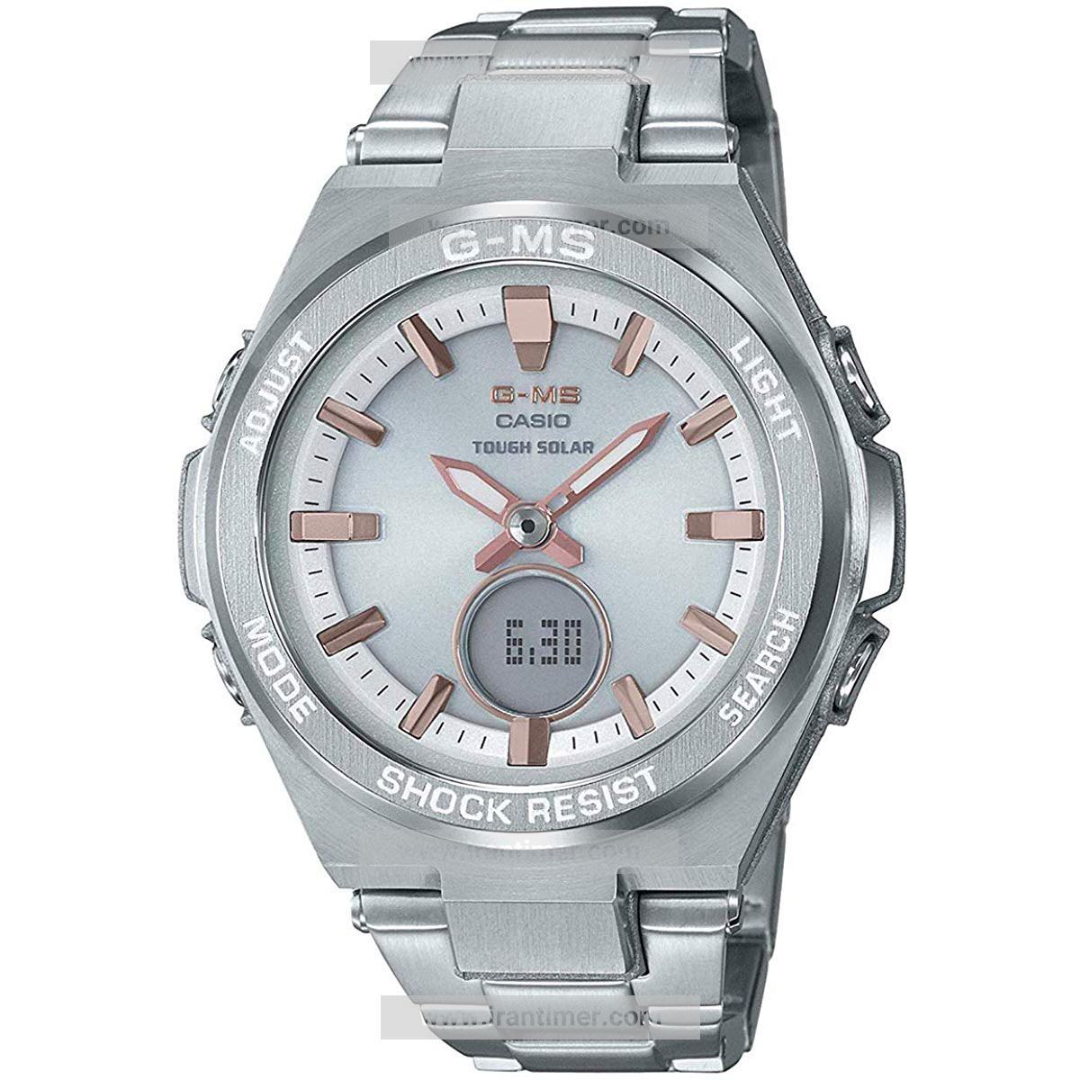 قیمت و خرید ساعت مچی زنانه کاسیو (CASIO) جی شاک مدل MSG-S200D-7ADR کلاسیک | اورجینال و اصلی
