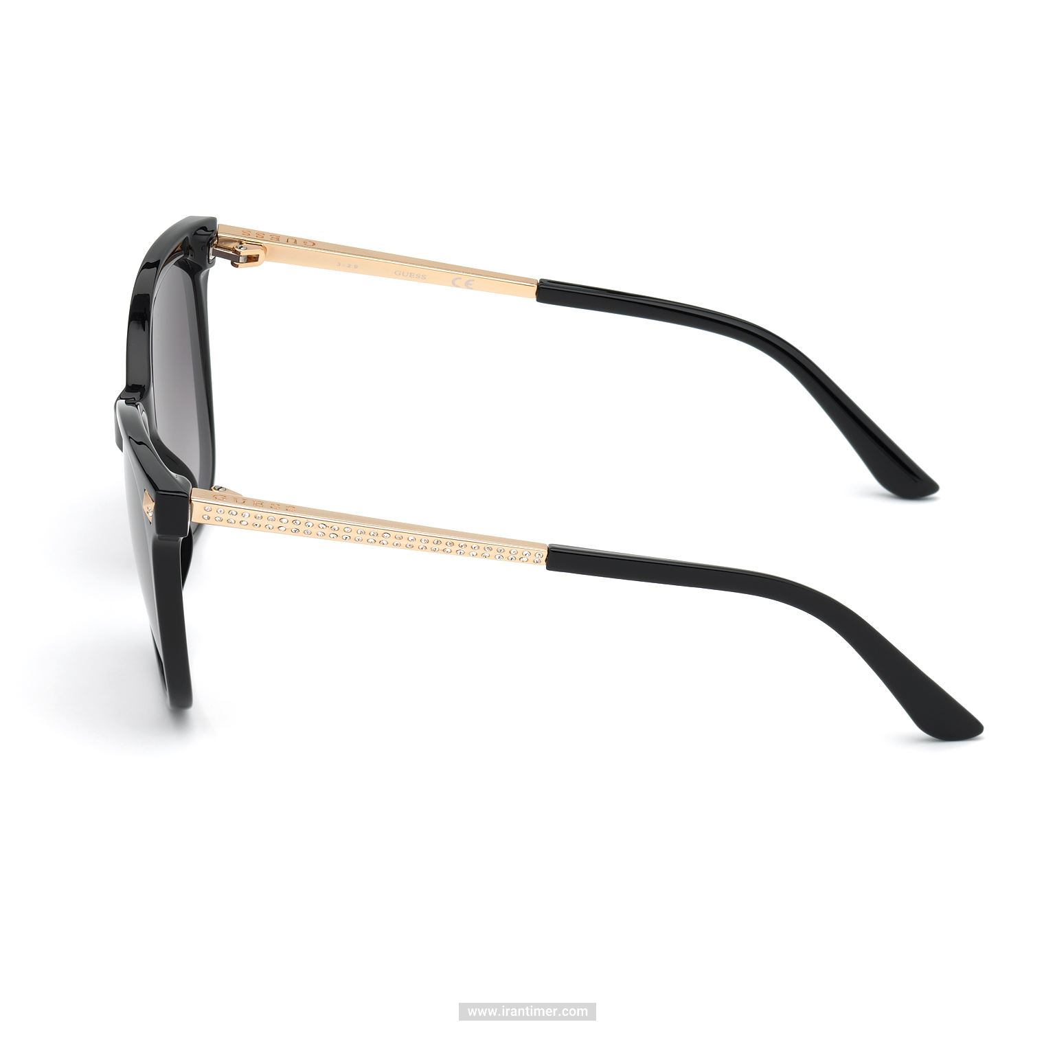 قیمت و خرید عینک آفتابی زنانه فشن (guess) مدل GU 7684 S 05B 56 | اورجینال و اصلی