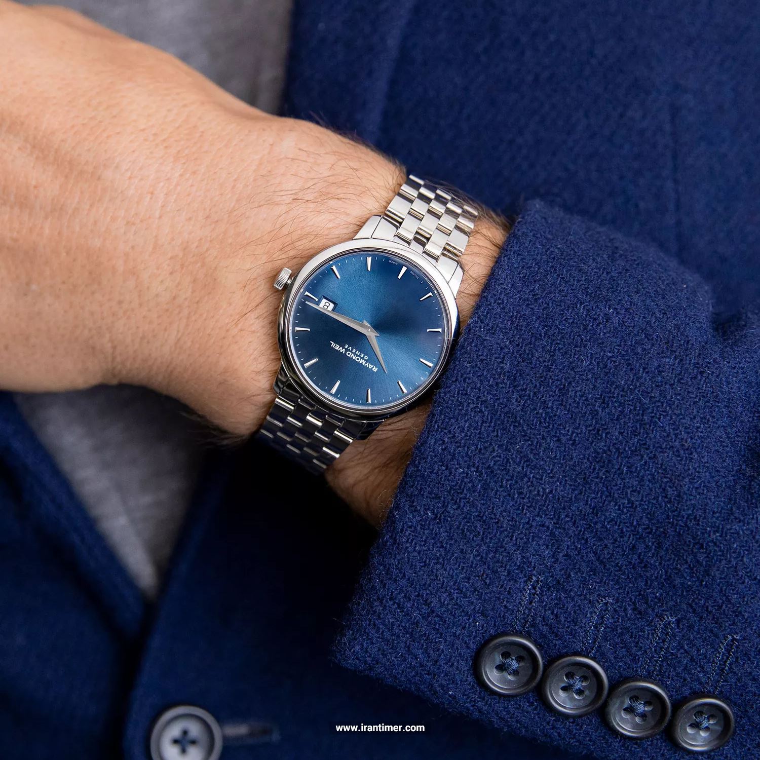 قیمت و خرید ساعت مچی مردانه ری مون ویل (ریموند ویل)(RAYMOND WEIL) مدل 5485-ST-50001 کلاسیک | اورجینال و اصلی