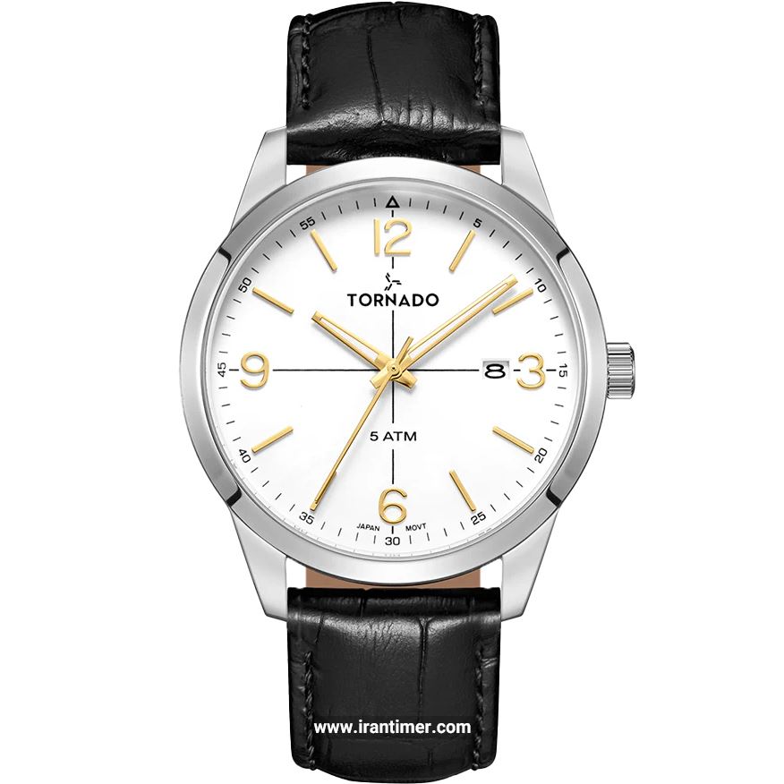 قیمت و خرید ساعت مچی مردانه تورنادو(Tornado) مدل T24007-SLBW کلاسیک | اورجینال و اصلی