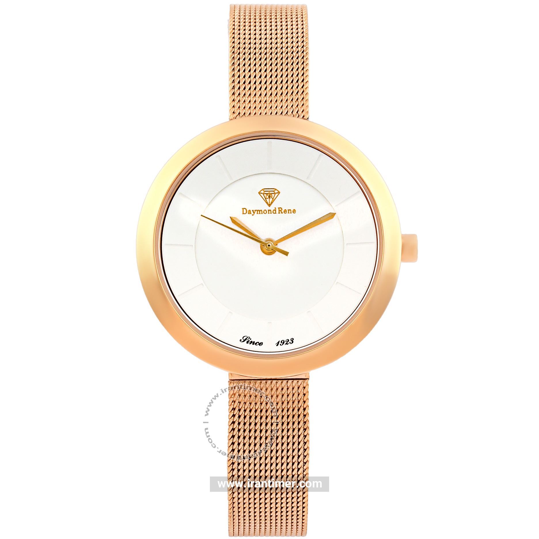قیمت و خرید ساعت مچی زنانه دیموند رنه(DAYMOND RENE) مدل 6858HB-R1 کلاسیک | اورجینال و اصلی