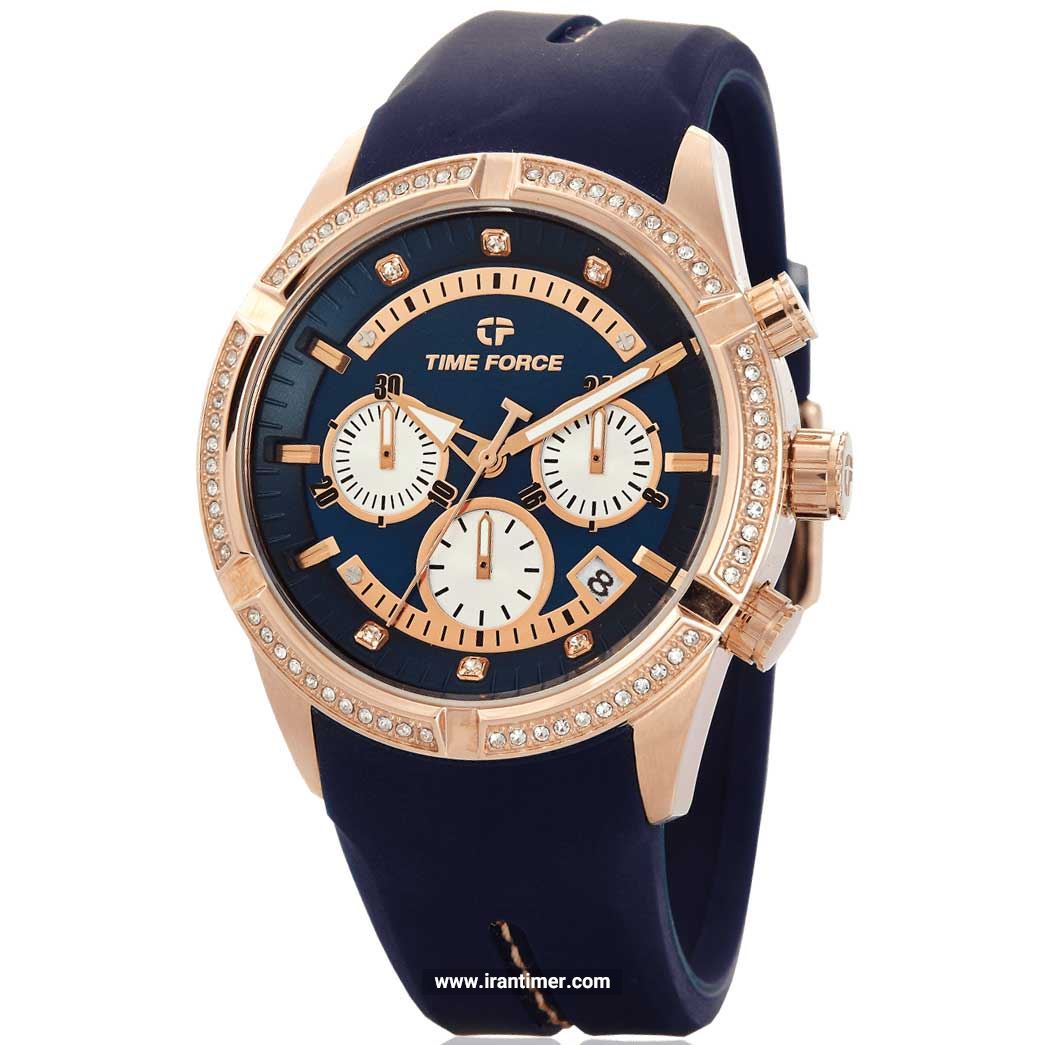 قیمت و خرید ساعت مچی زنانه تایم فورس(TIME FORCE) مدل TFA7002LRS03 فشن اسپرت | اورجینال و اصلی