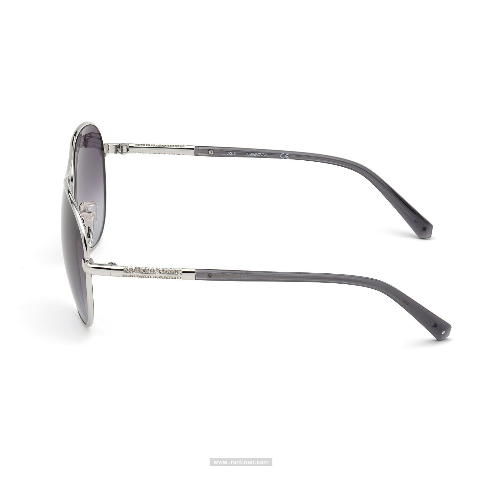 قیمت و خرید عینک آفتابی زنانه خلبانی (SWAROVSKI) مدل SK S 0292 16B 61 | اورجینال و اصلی