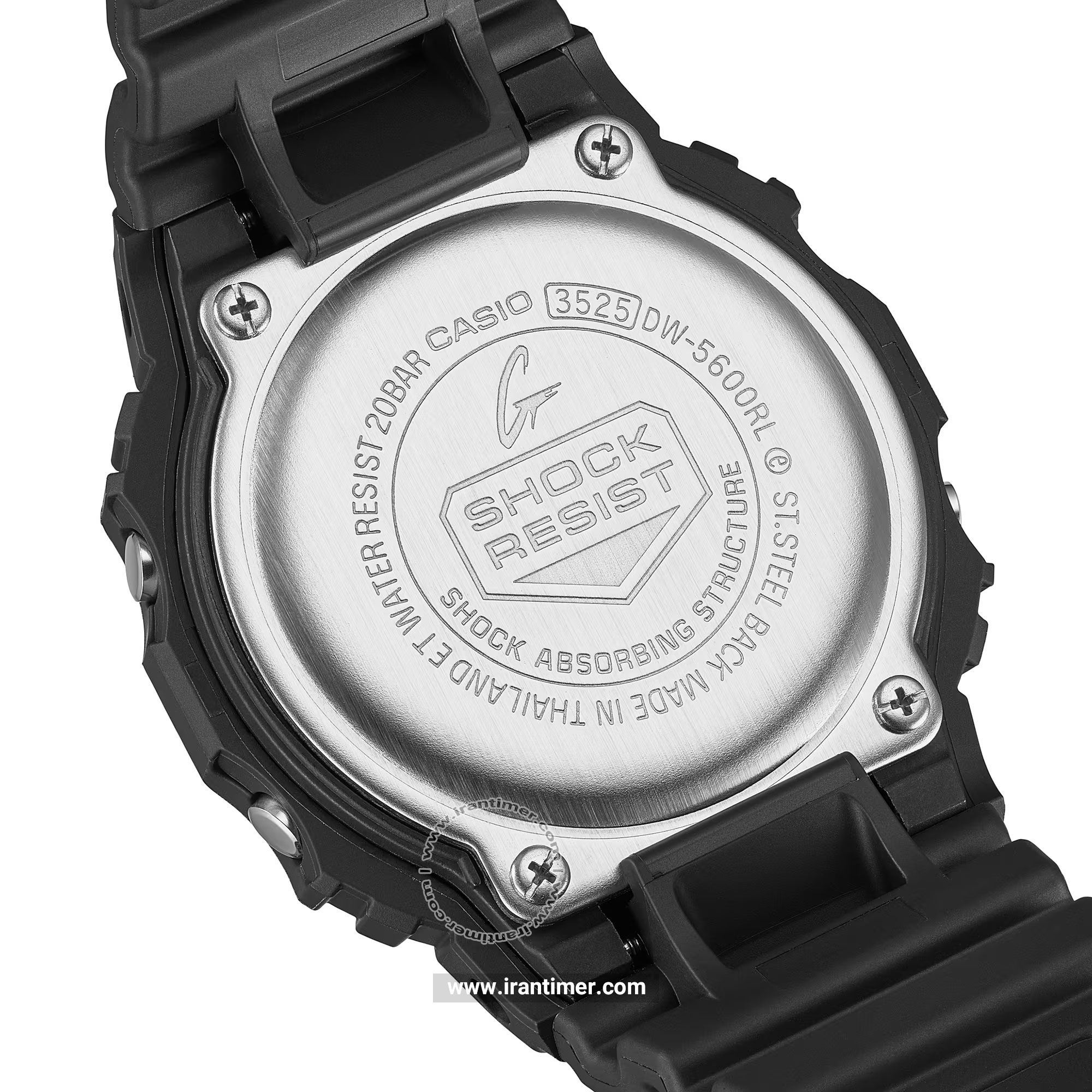 قیمت و خرید ساعت مچی مردانه کاسیو (CASIO) جی شاک مدل DW-5600RL-1DR اسپرت | اورجینال و اصلی