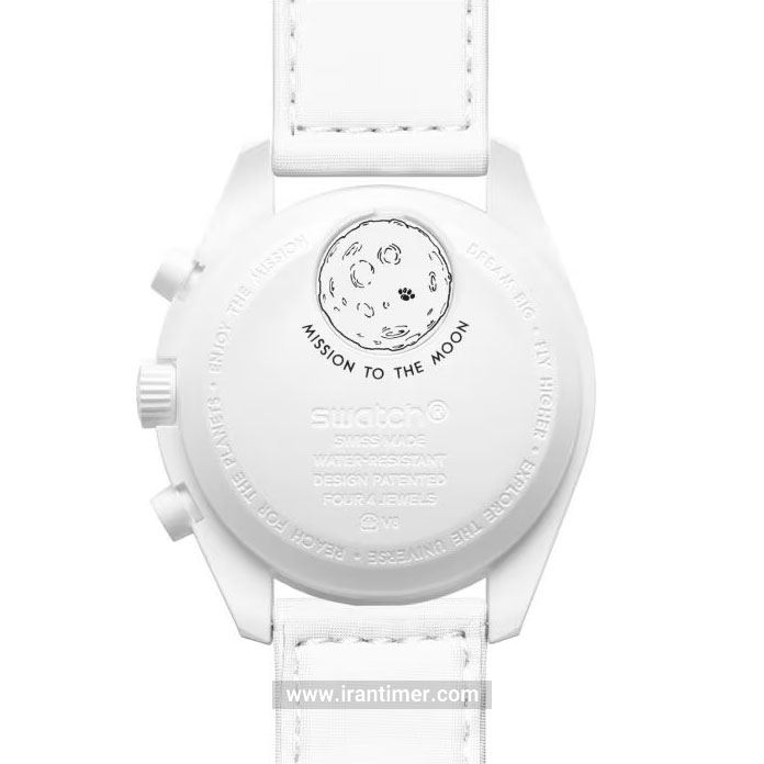 قیمت و خرید ساعت مچی مردانه زنانه سواچ(SWATCH) مدل MISSION TO THE MOONPHASE - FULL MOON SO33W700 اسپرت | اورجینال و اصلی