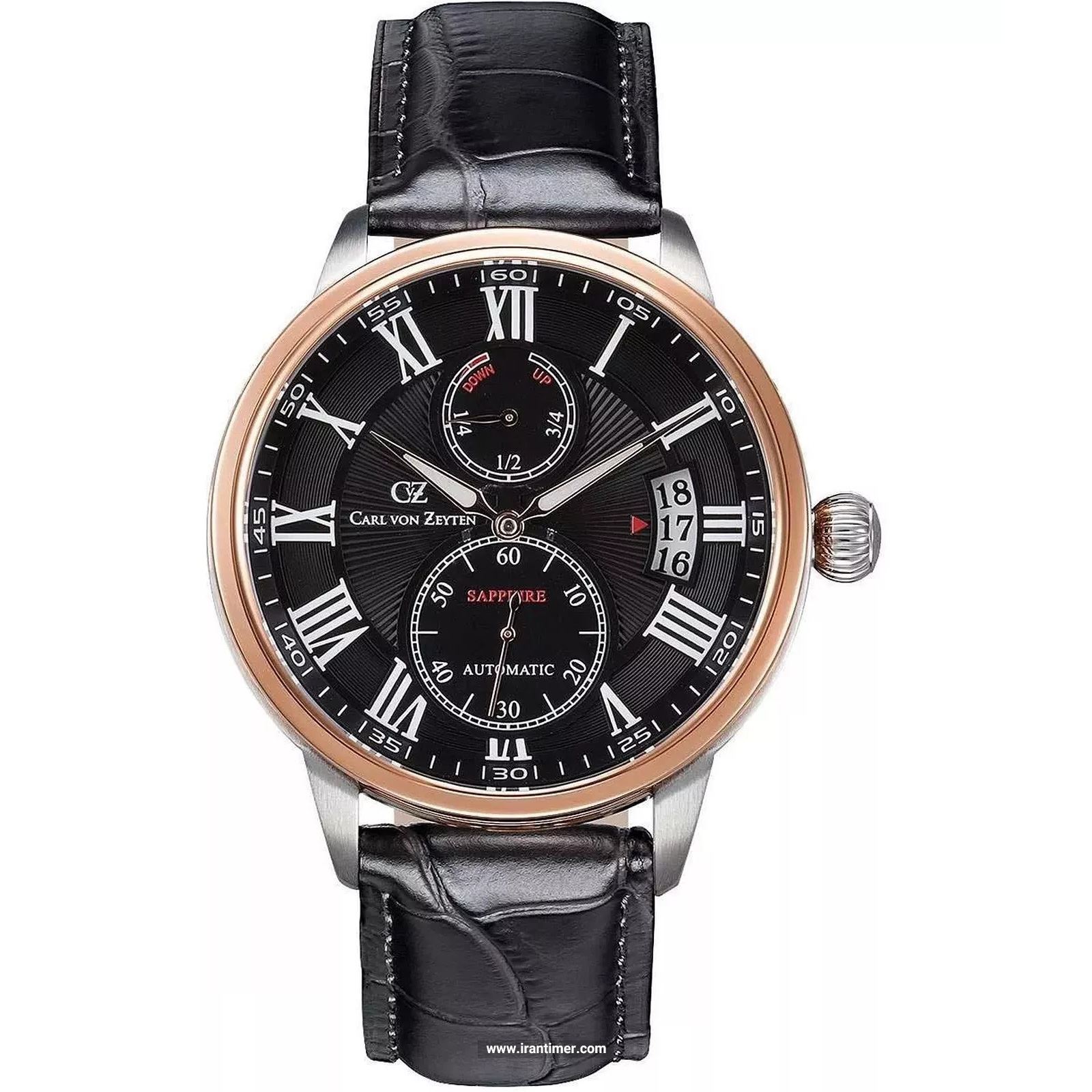 قیمت و خرید ساعت مچی مردانه کارل ون زیتن(CARL VON ZEYTEN) مدل CVZ0082BKS کلاسیک | اورجینال و اصلی
