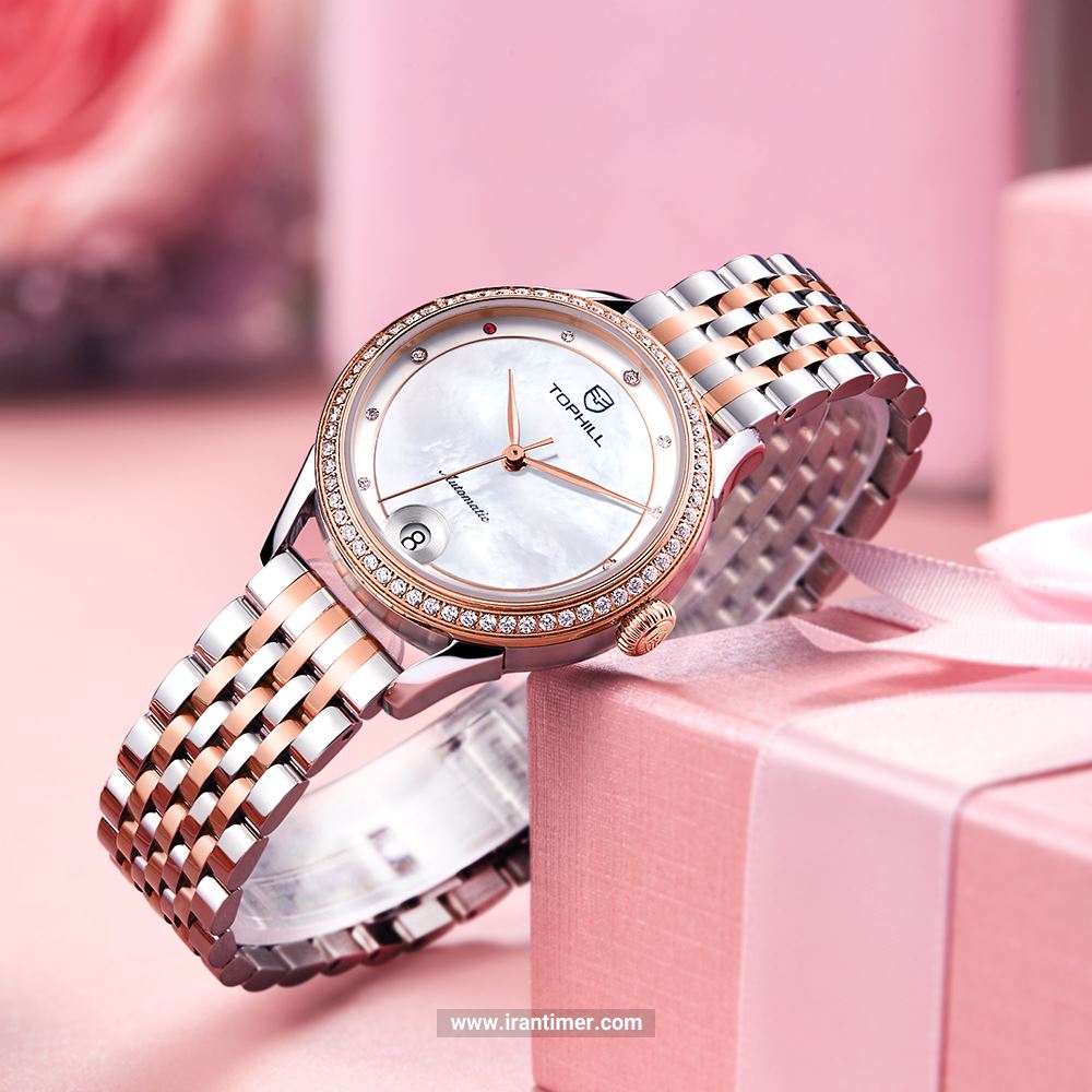 قیمت و خرید ساعت مچی زنانه تاپ هیل(TOPHILL) مدل TE032L.M7288 فشن | اورجینال و اصلی