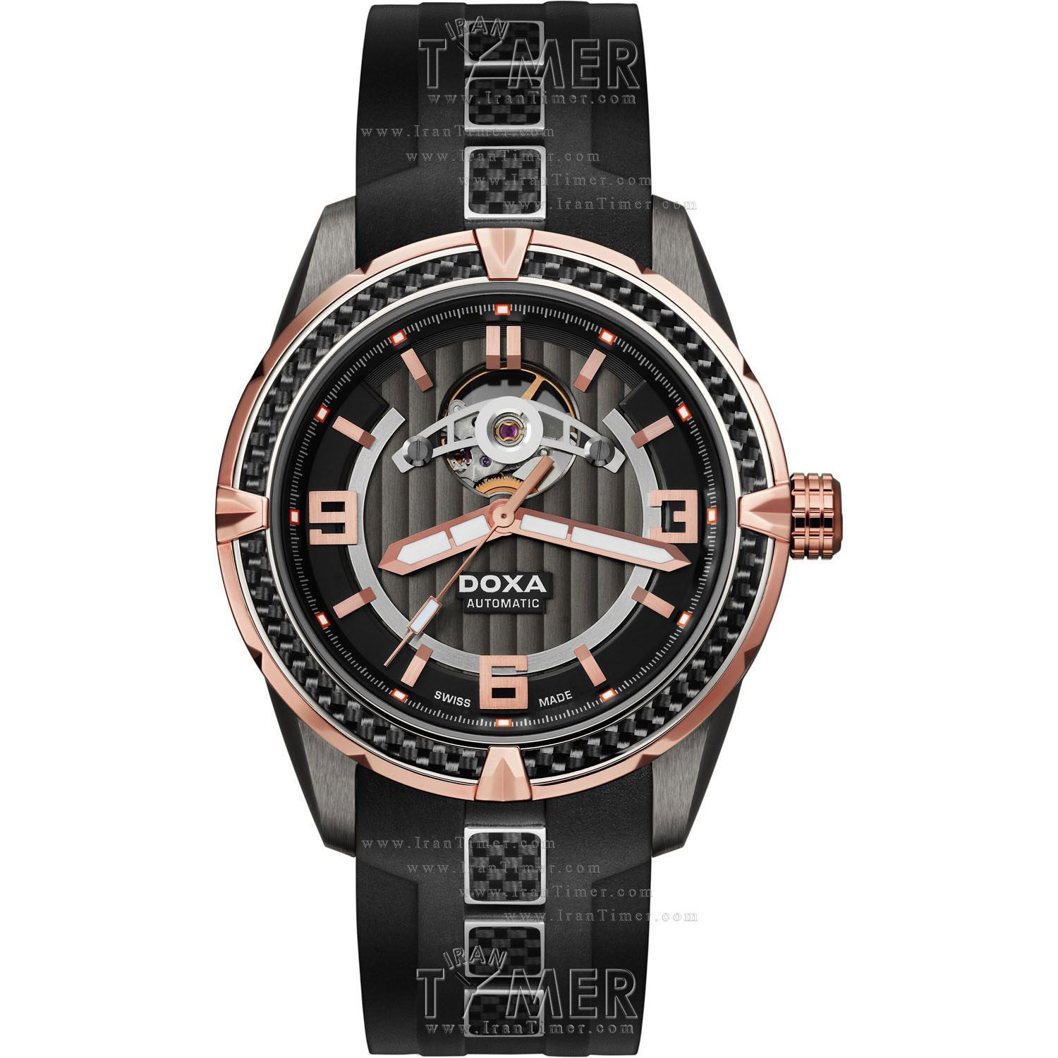 قیمت و خرید ساعت مچی مردانه دوکسا(DOXA) مدل D166RBK اسپرت | اورجینال و اصلی