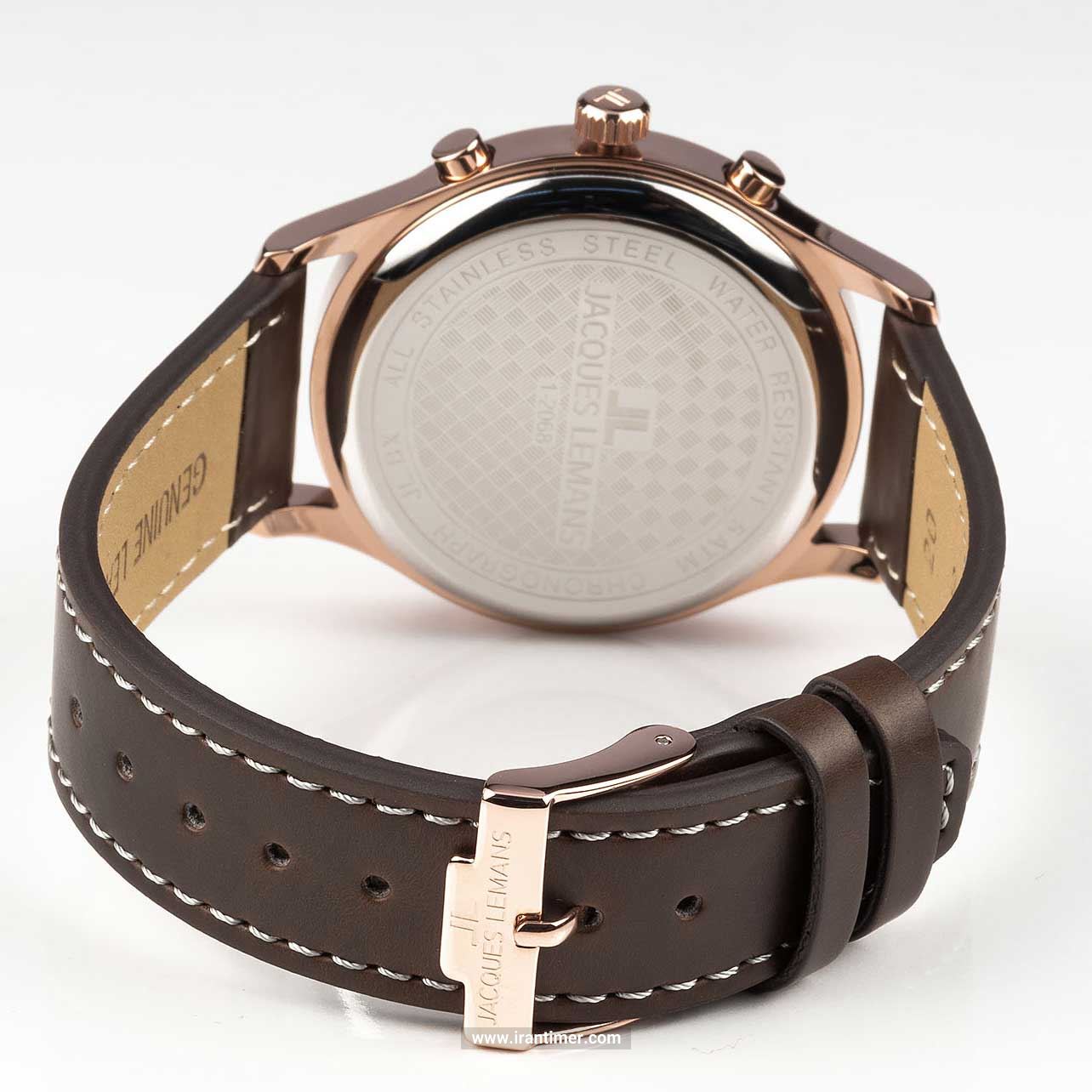 قیمت و خرید ساعت مچی مردانه ژاک لمن(JACQUES LEMANS) مدل 1-2068G کلاسیک | اورجینال و اصلی