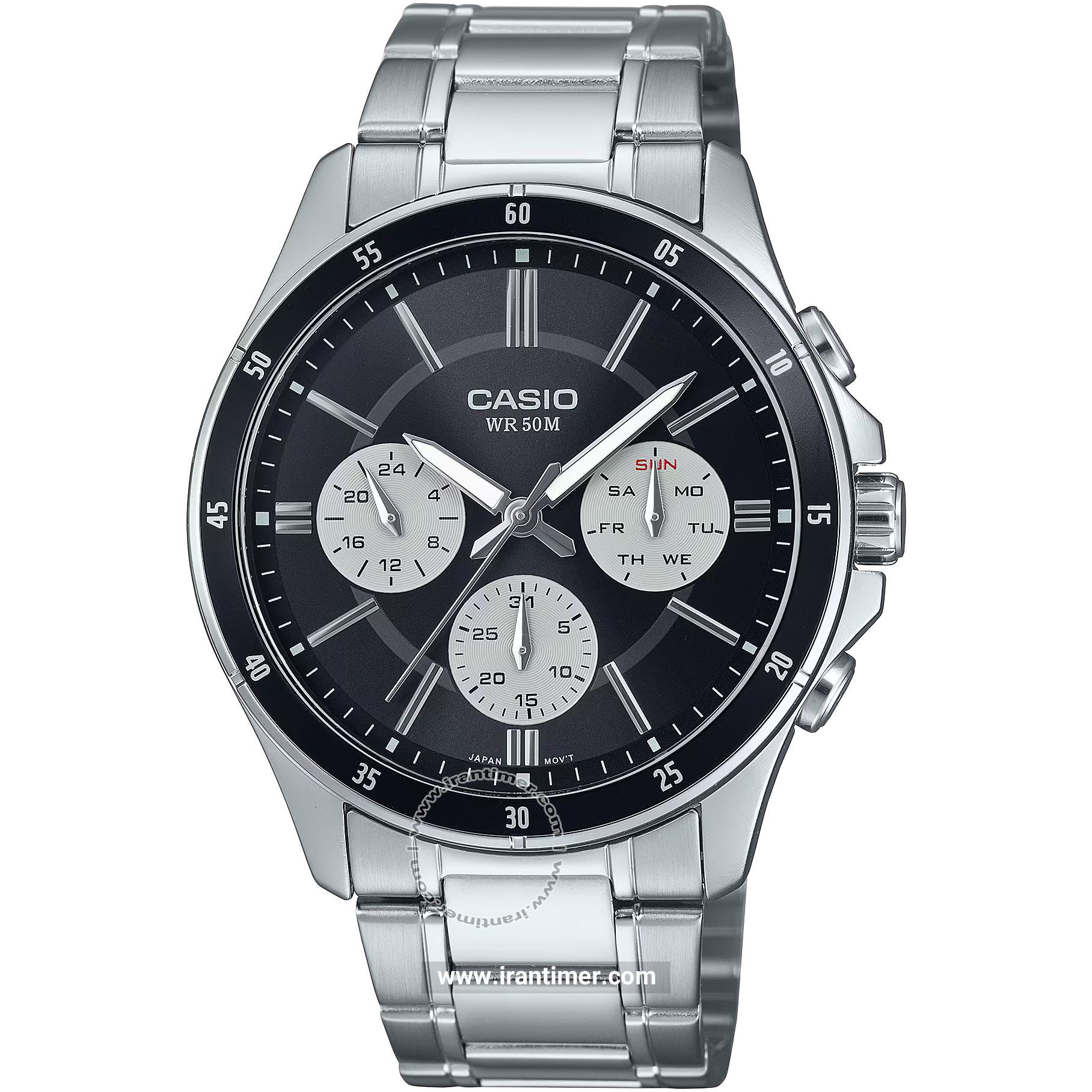 قیمت و خرید ساعت مچی مردانه کاسیو (CASIO) جنرال مدل MTP-1374D-1A3VDF کلاسیک | اورجینال و اصلی