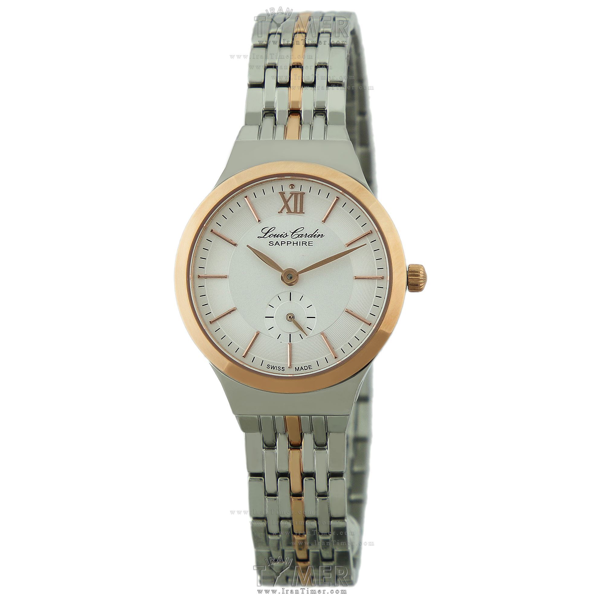 قیمت و خرید ساعت مچی زنانه لوئیس کاردین(LOUIS CARDIN) مدل LC002 L METAL R.T/T کلاسیک | اورجینال و اصلی