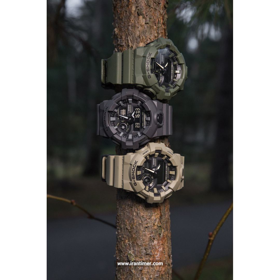 قیمت و خرید ساعت مچی مردانه کاسیو (CASIO) جی شاک مدل GA-700UC-5ADR اسپرت | اورجینال و اصلی