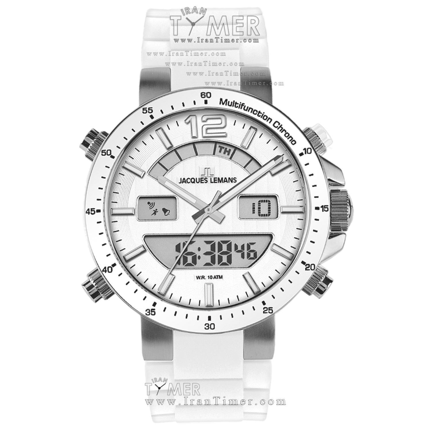 قیمت و خرید ساعت مچی مردانه ژاک لمن(JACQUES LEMANS) مدل 1-1712B اسپرت | اورجینال و اصلی