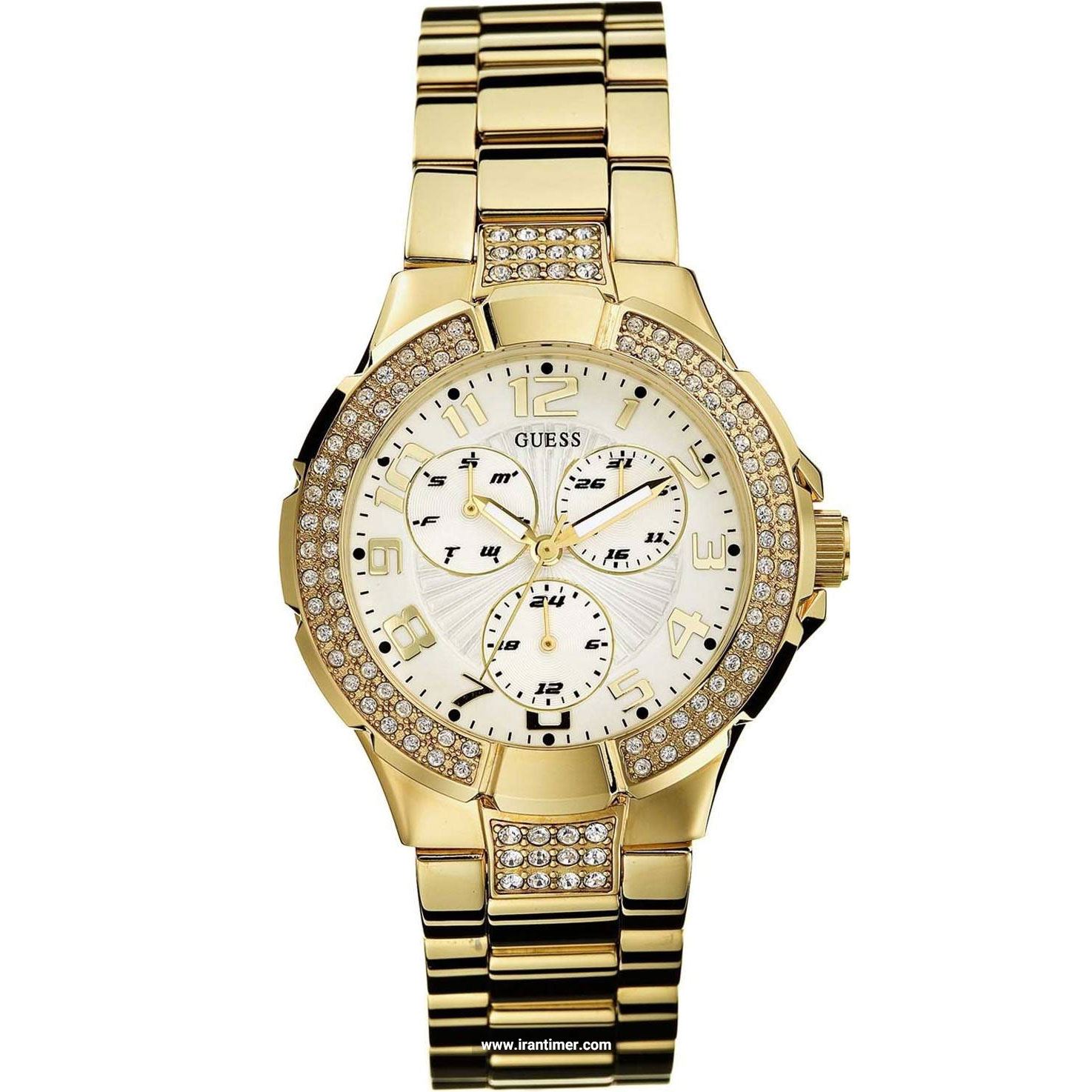 قیمت و خرید ساعت مچی زنانه گس(GUESS) مدل 16540L1 فشن | اورجینال و اصلی