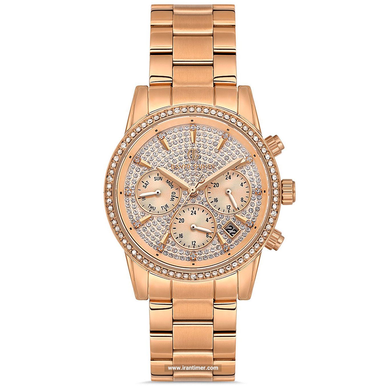 قیمت و خرید ساعت مچی زنانه دیوید گانر(David Guner) مدل DG-8740LA-C5 فشن | اورجینال و اصلی