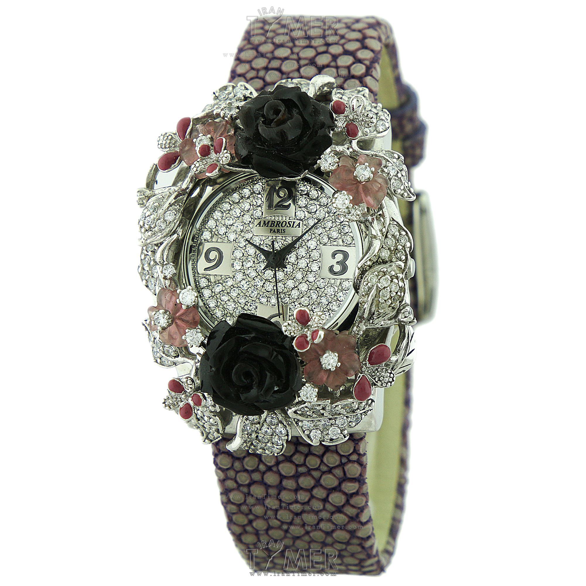 قیمت و خرید ساعت مچی زنانه آمبروزیا پاریس(AMBROSIA PARIS) مدل ROMANTIC-LAVENDER-RP فشن | اورجینال و اصلی