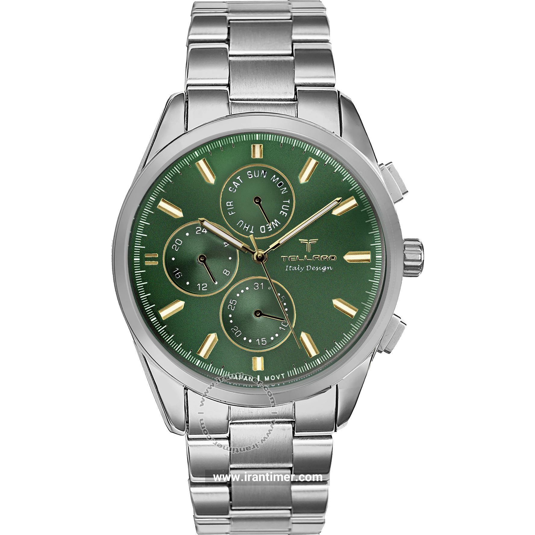 قیمت و خرید ساعت مچی مردانه تلارو(Tellaro) مدل T3107G-S2285 کلاسیک | اورجینال و اصلی