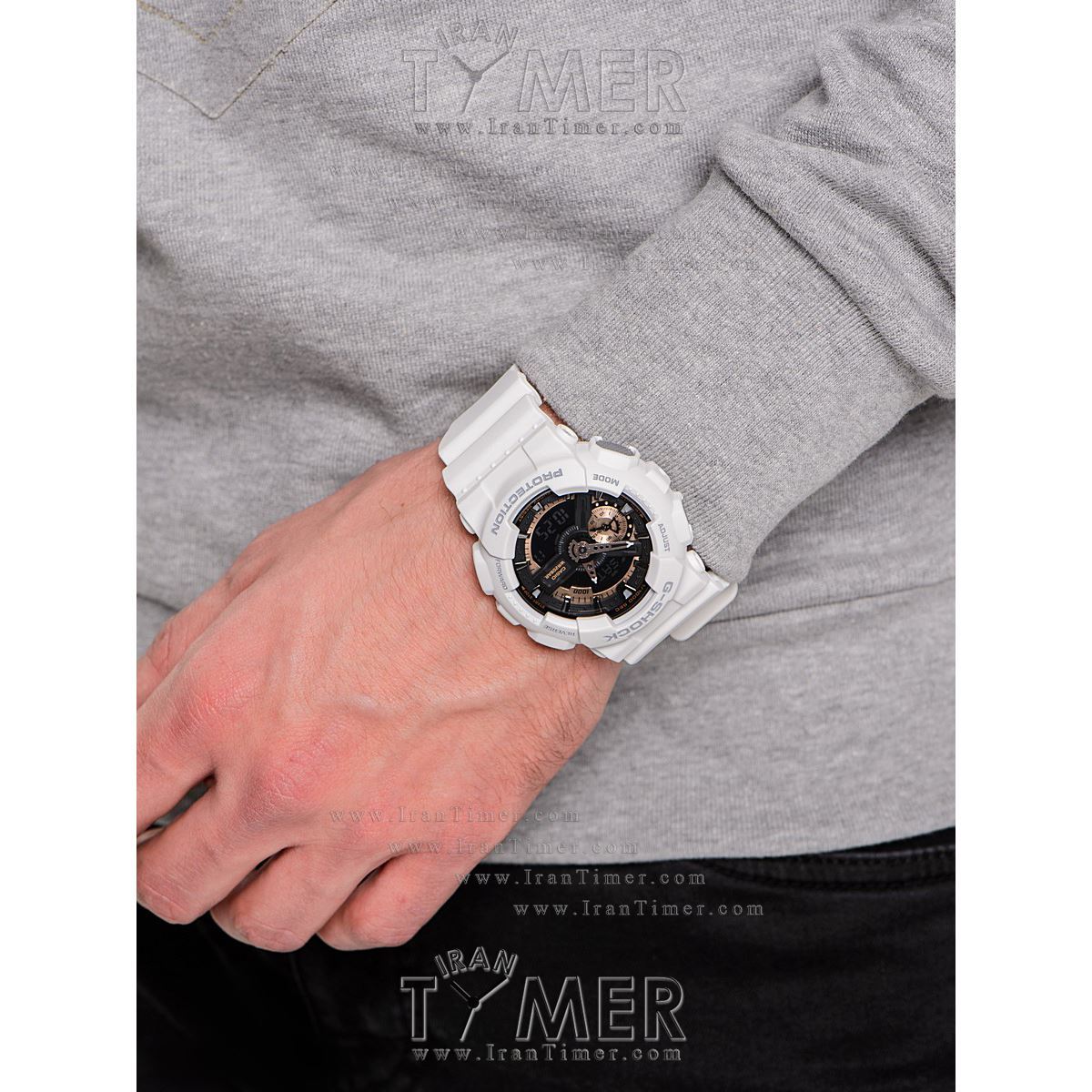 قیمت و خرید ساعت مچی مردانه کاسیو (CASIO) جی شاک مدل GA-110RG-7ADR اسپرت | اورجینال و اصلی