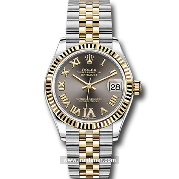 قیمت و خرید ساعت مچی زنانه رولکس(Rolex) مدل 278273 dkgdr6j Dark Gray کلاسیک | اورجینال و اصلی