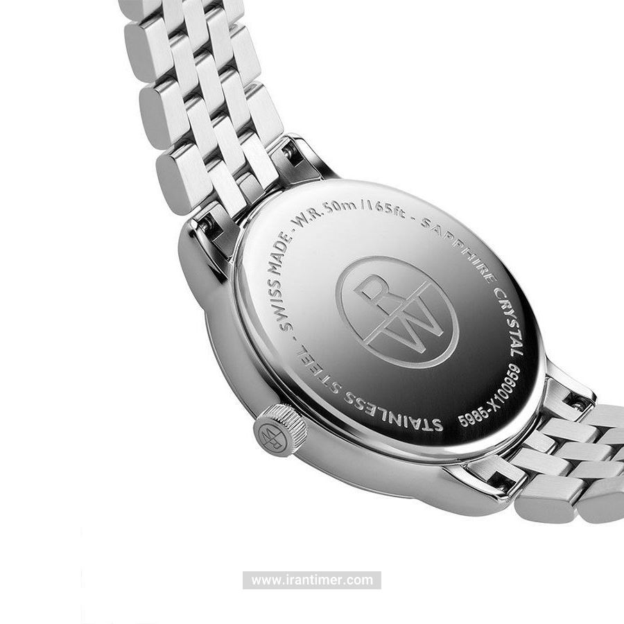 قیمت و خرید ساعت مچی زنانه ری مون ویل (ریموند ویل)(RAYMOND WEIL) مدل 5985-ST-97081 کلاسیک | اورجینال و اصلی