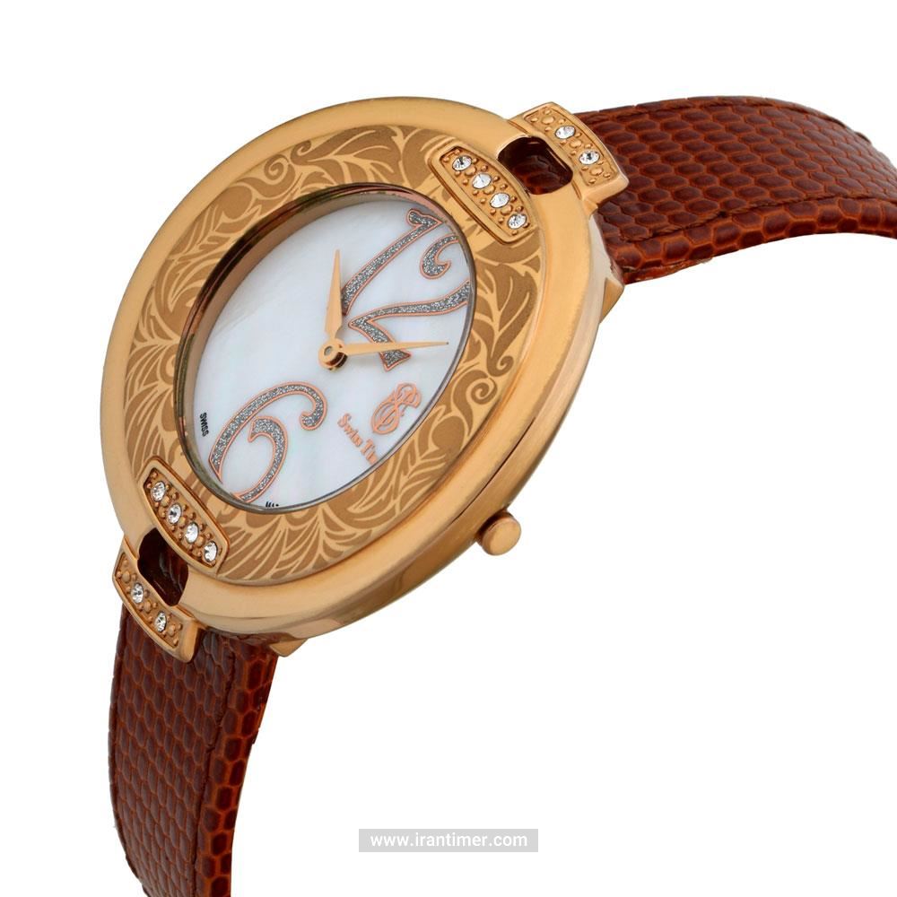 قیمت و خرید ساعت مچی زنانه سوئیس تایم(SWISS TIME) مدل ST 725-RGBrn/Wh فشن | اورجینال و اصلی