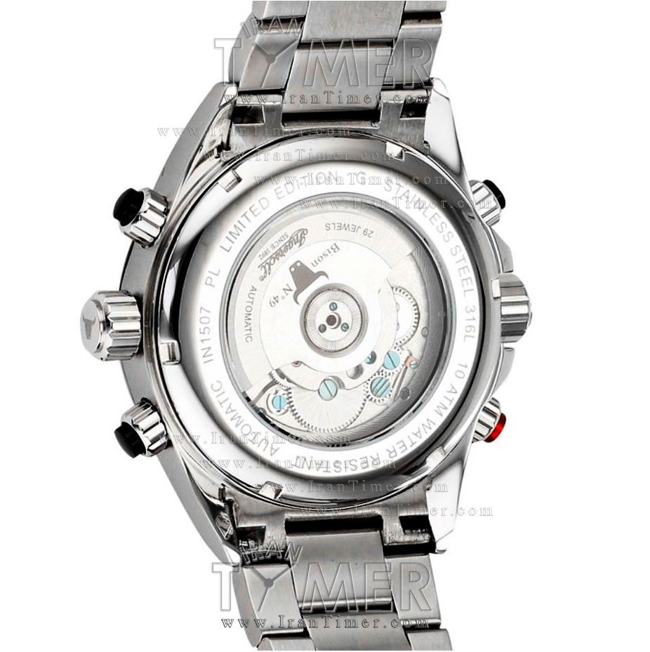 قیمت و خرید ساعت مچی مردانه اینگرسول(INGERSOLL) مدل IN1507BKYL اسپرت | اورجینال و اصلی