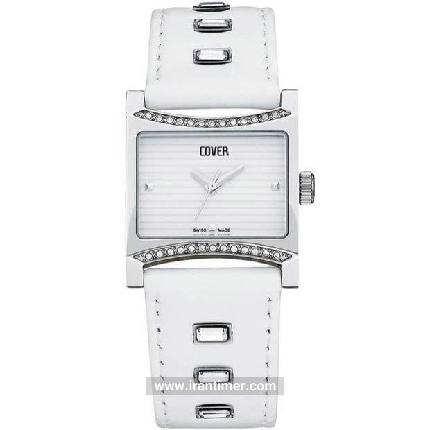 قیمت و خرید ساعت مچی زنانه کاور(COVER) مدل CO19.ST2LWH/SW فشن | اورجینال و اصلی
