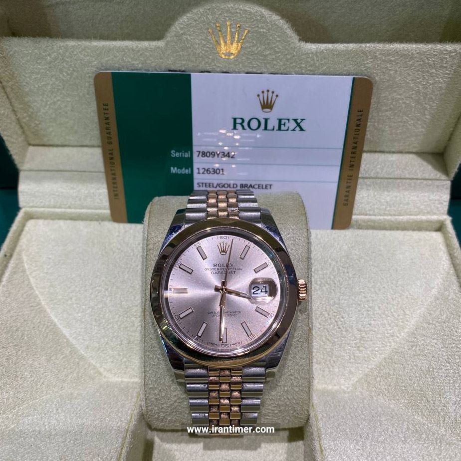 قیمت و خرید ساعت مچی مردانه رولکس(Rolex) مدل 126301-0001 کلاسیک | اورجینال و اصلی