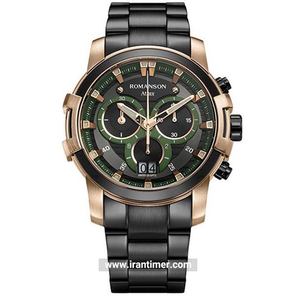قیمت و خرید ساعت مچی مردانه رومانسون(ROMANSON) مدل PA5BS058HMBKAD6R-GREEN کلاسیک | اورجینال و اصلی