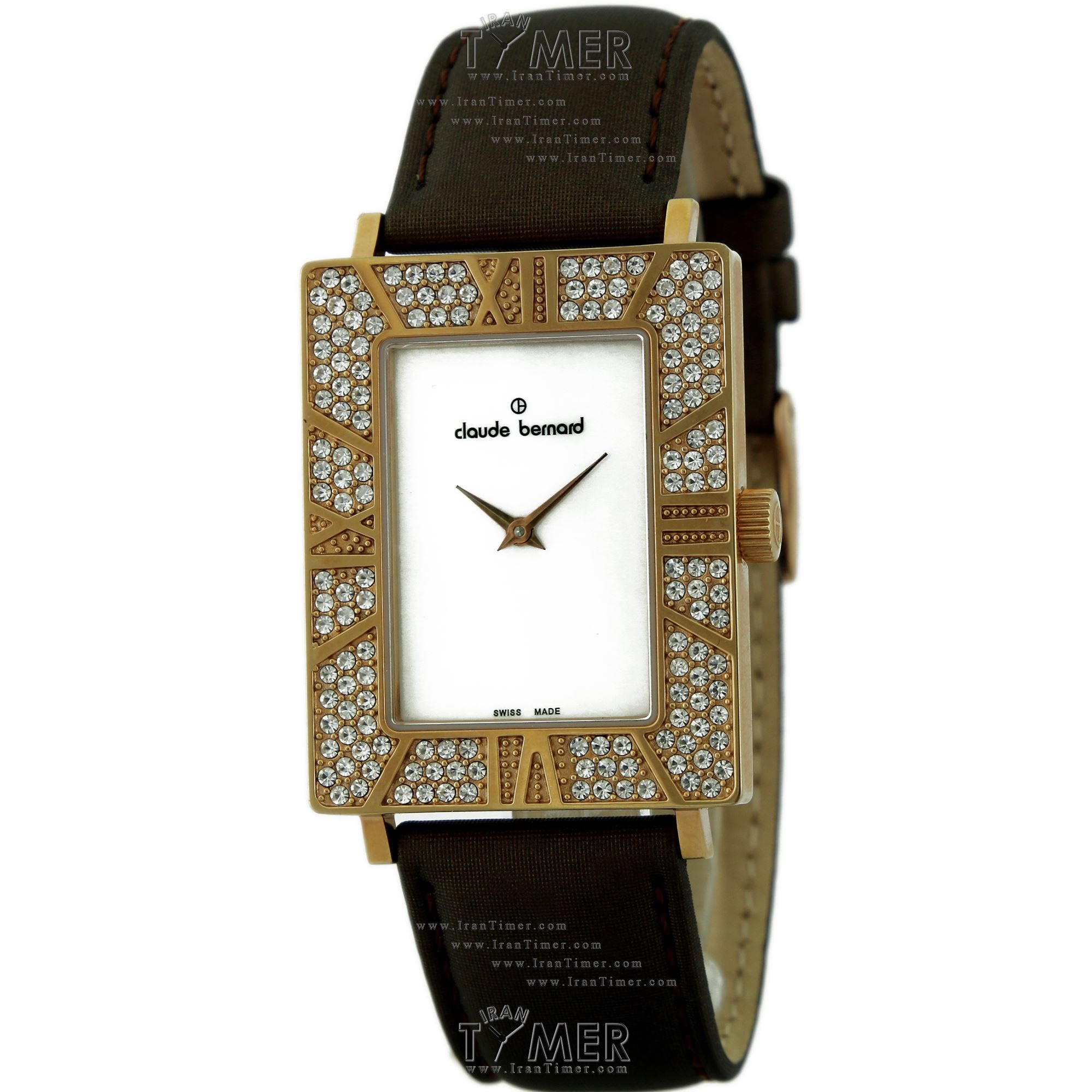 قیمت و خرید ساعت مچی زنانه کلودبرنارد(CLAUDE BERNARD) مدل 20075-R255R کلاسیک | اورجینال و اصلی