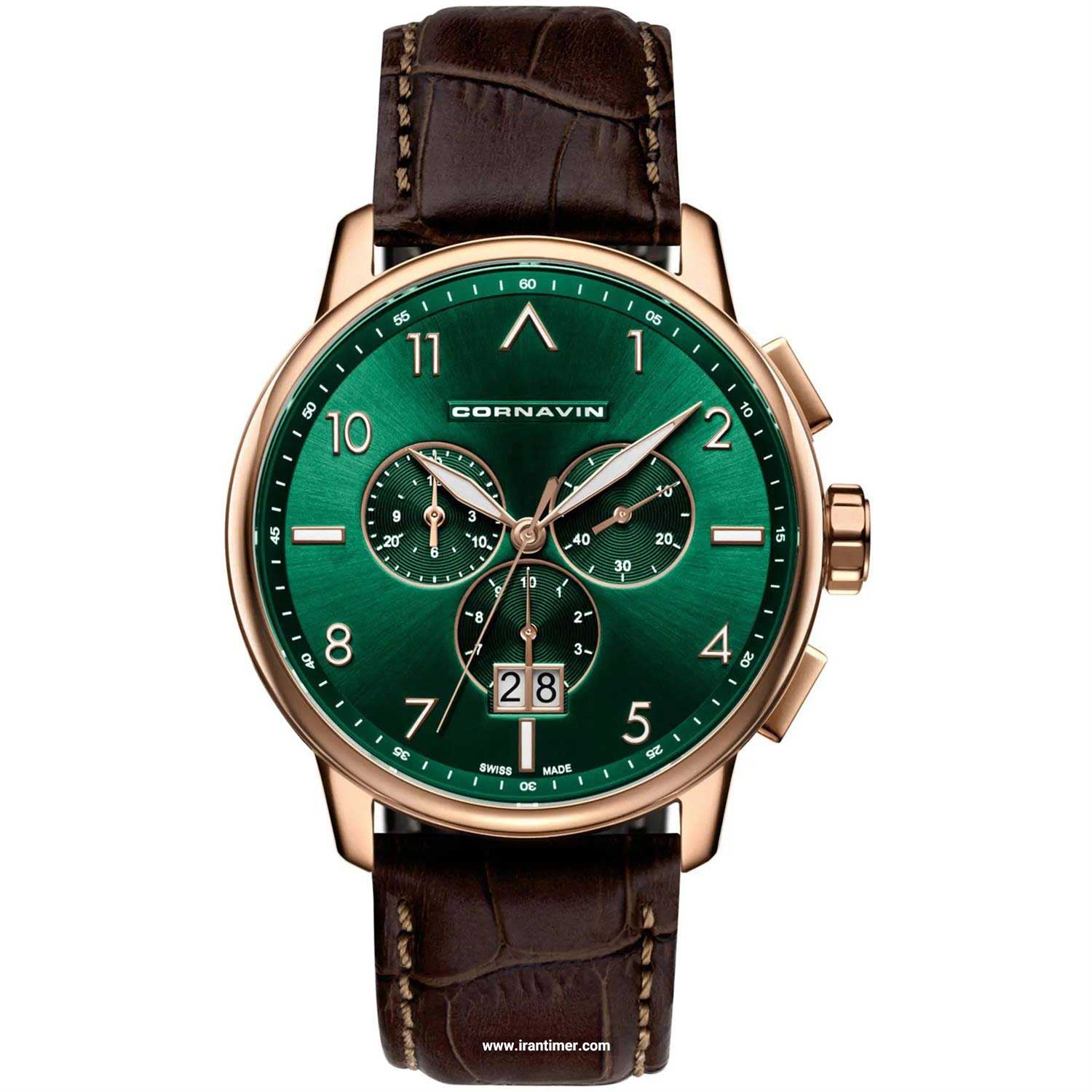 قیمت و خرید ساعت مچی مردانه کورناوین(CORNAVIN) مدل COR.BD.10.L کلاسیک | اورجینال و اصلی