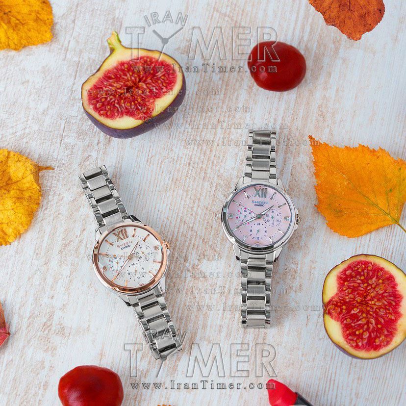 قیمت و خرید ساعت مچی زنانه کاسیو (CASIO) شین مدل SHE-3056SG-7AUDR فشن | اورجینال و اصلی