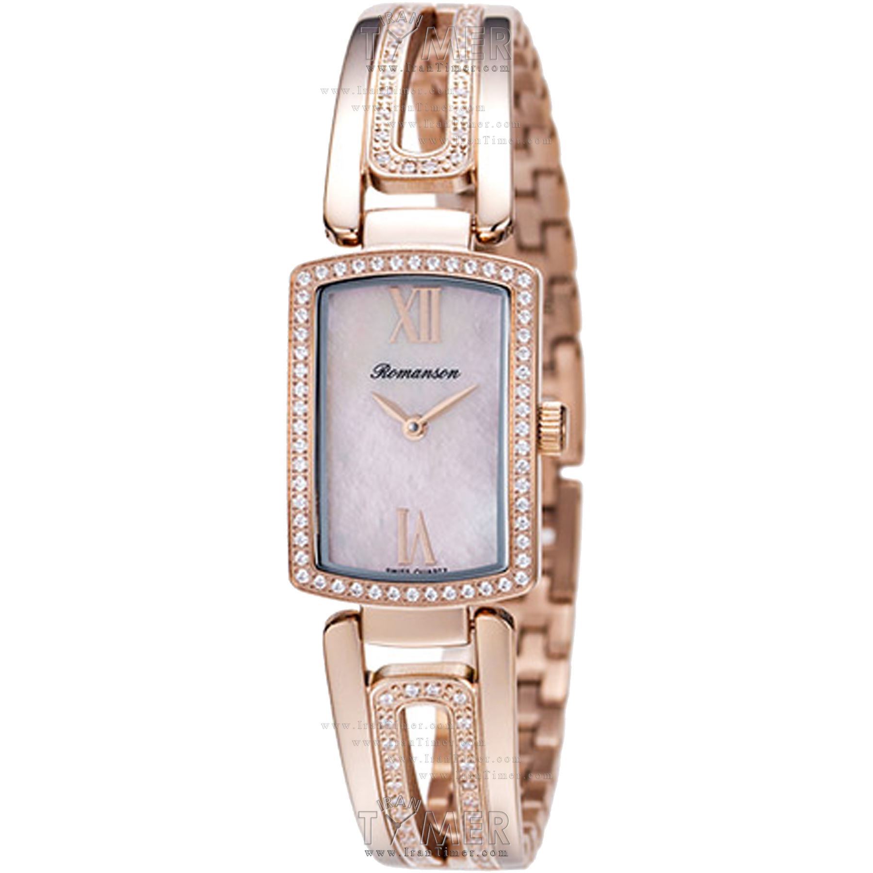 قیمت و خرید ساعت مچی زنانه رومانسون(ROMANSON) مدل RM6A10QLRRMER1-W فشن | اورجینال و اصلی