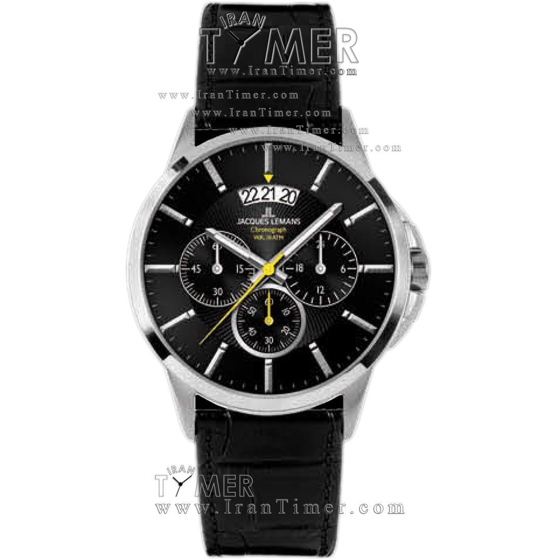 قیمت و خرید ساعت مچی مردانه ژاک لمن(JACQUES LEMANS) مدل 1-1542A کلاسیک | اورجینال و اصلی