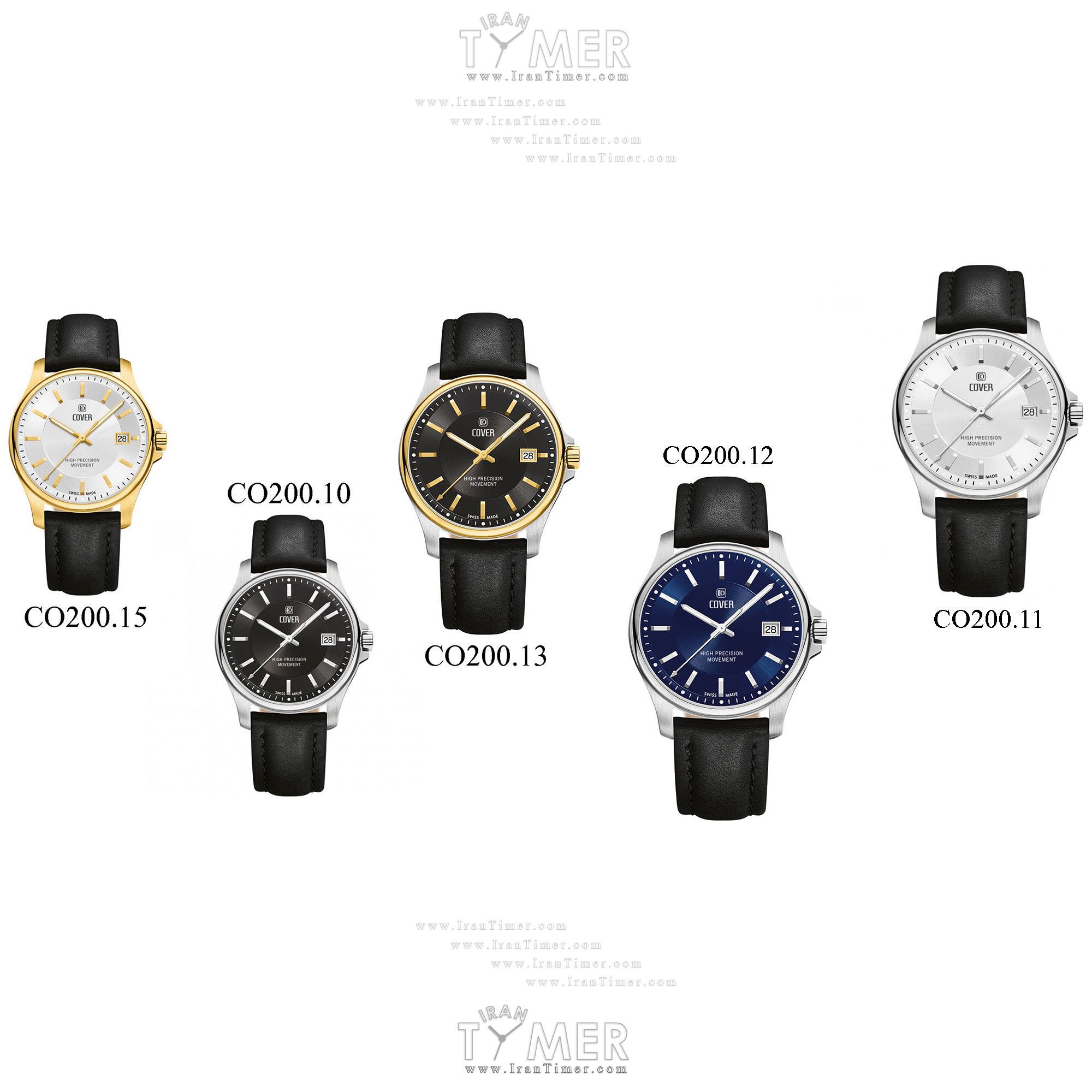 قیمت و خرید ساعت مچی مردانه کاور(COVER) مدل CO200.15 کلاسیک | اورجینال و اصلی