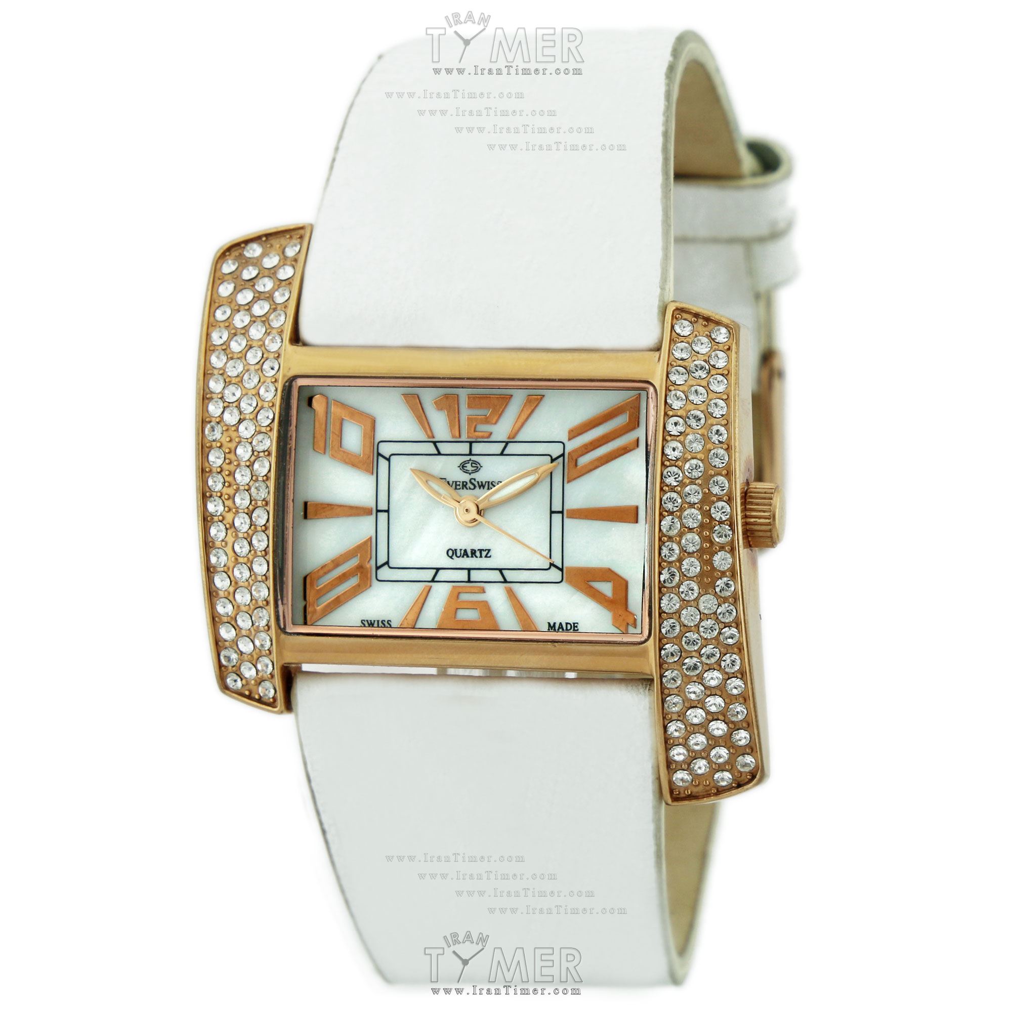 قیمت و خرید ساعت مچی زنانه اورسوئیس(EVER SWISS) مدل 19053-R257 کلاسیک فشن | اورجینال و اصلی