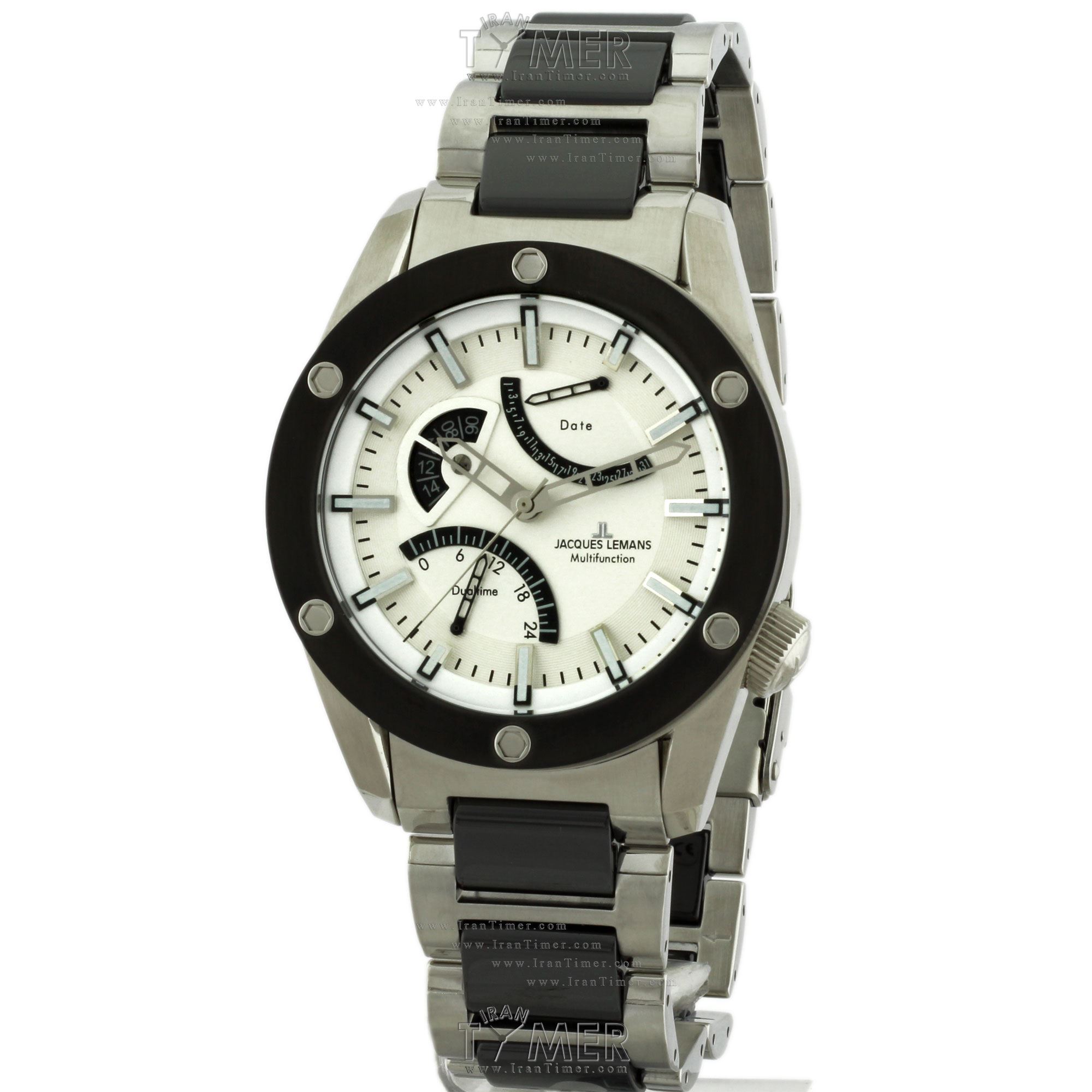 قیمت و خرید ساعت مچی مردانه ژاک لمن(JACQUES LEMANS) مدل 1-1634G کلاسیک اسپرت | اورجینال و اصلی