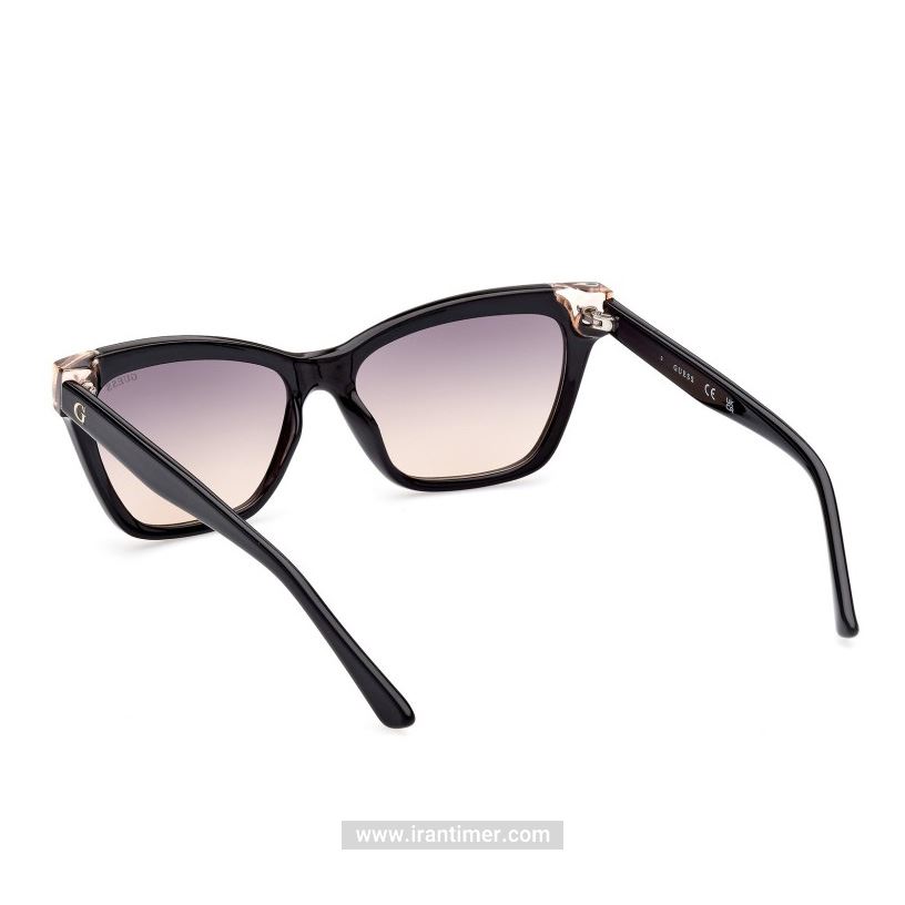 قیمت و خرید عینک آفتابی زنانه کلاسیک (guess) مدل GU S 7840 01B 57 | اورجینال و اصلی