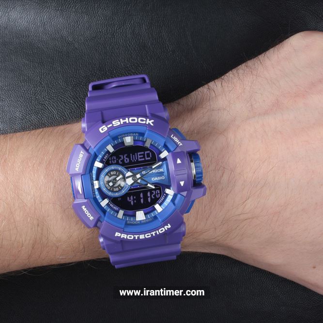 قیمت و خرید ساعت مچی مردانه کاسیو (CASIO) جی شاک مدل GA-400A-6ADR اسپرت | اورجینال و اصلی